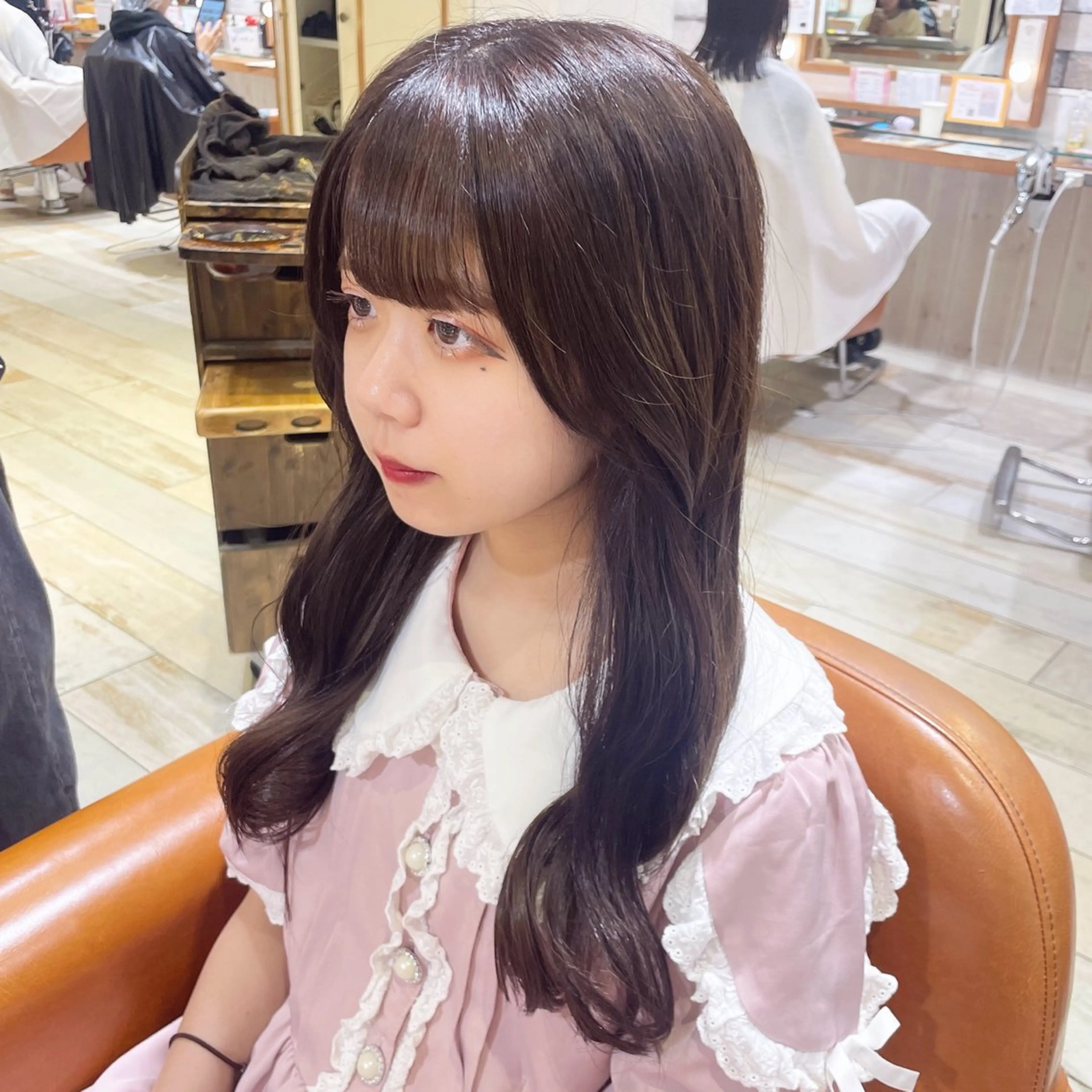 ロング カラー ブラウンカラー 🎀菊池ほのか🎀 girlystyleのヘアスタイル