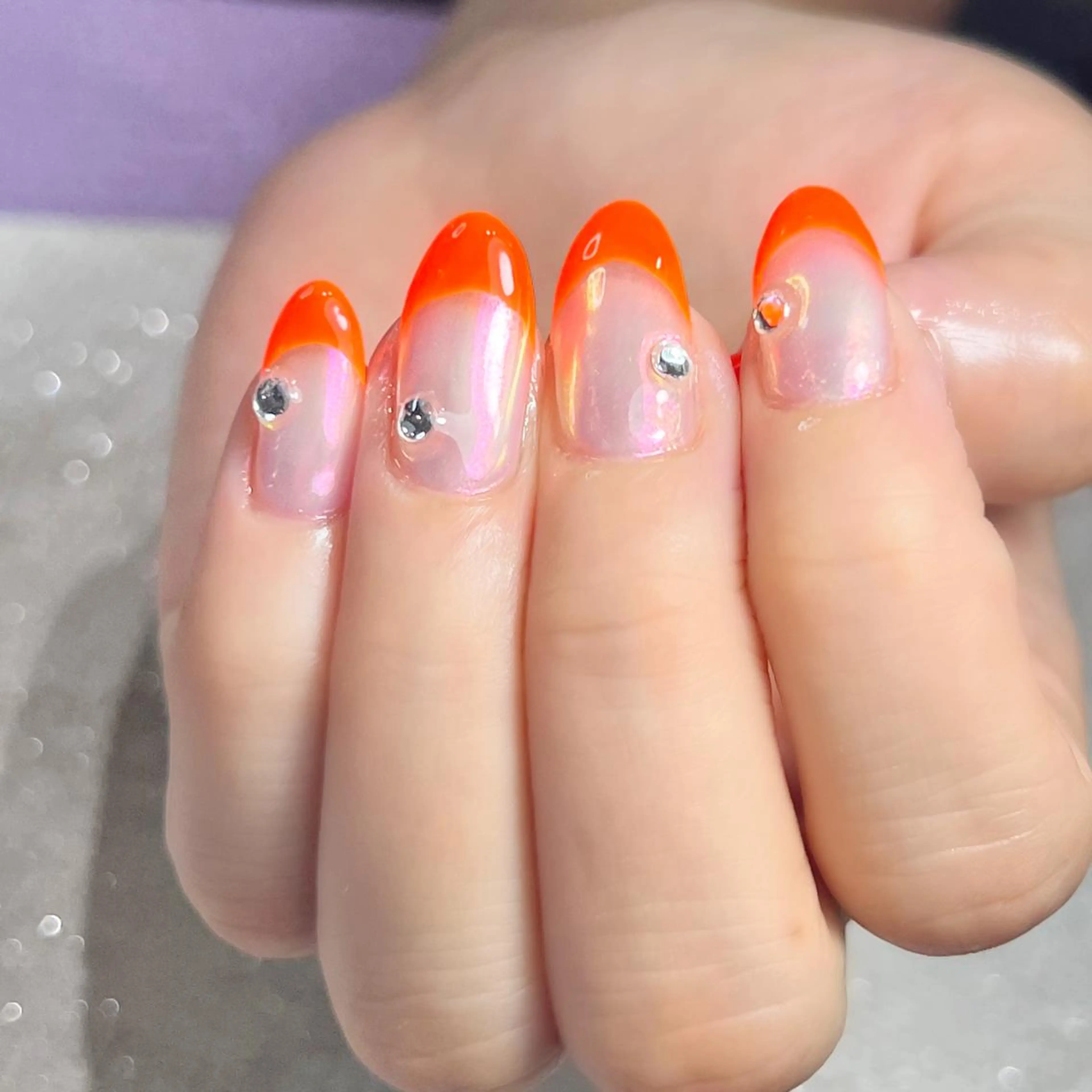 ネイル Mizuliネイル 眉毛メイクのサロンのネイルデザイン