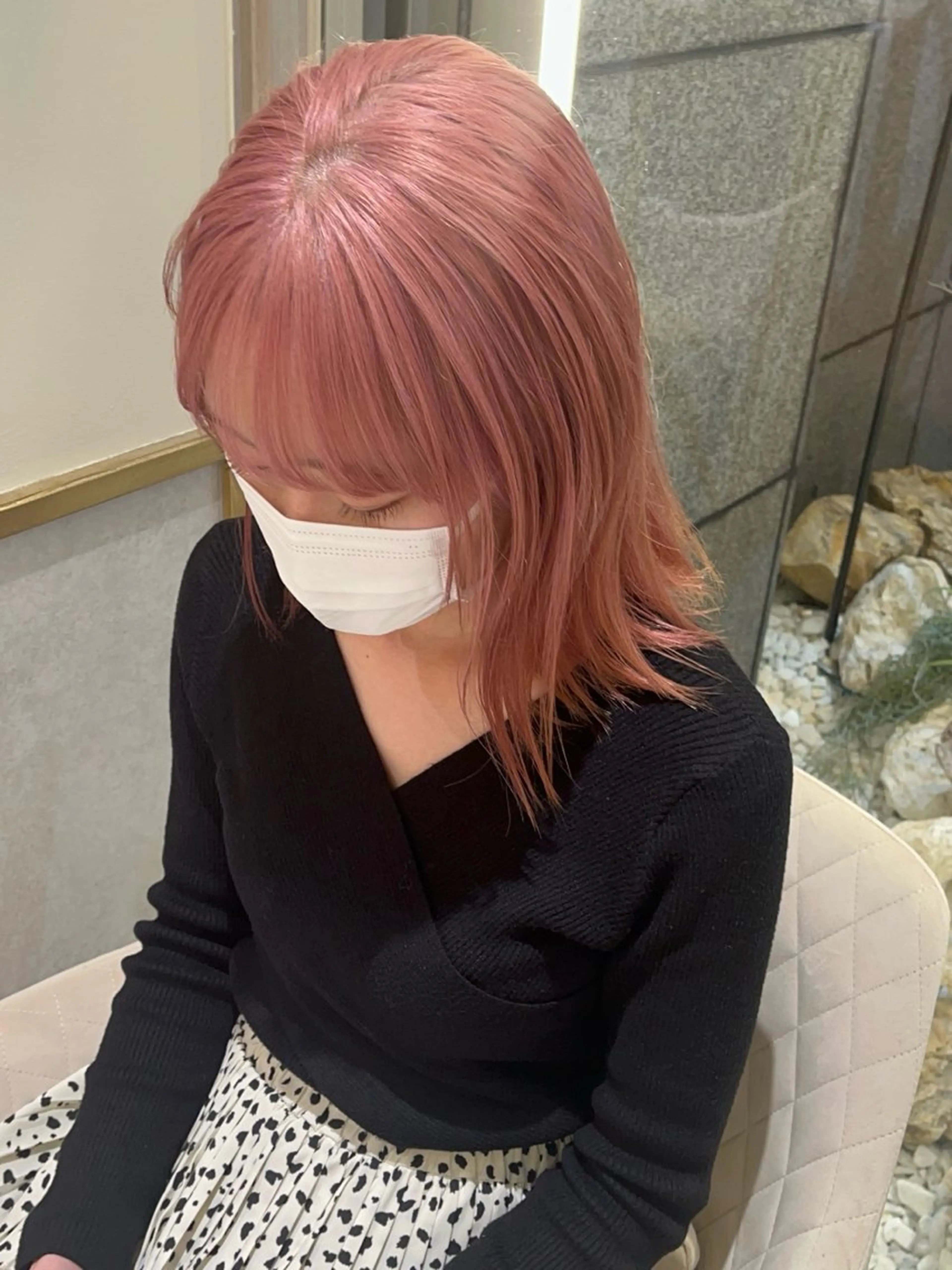 ミディアム カラー ヘアカラー 🥇メンズパーマ /縮毛矯正/木村神心のヘアスタイル