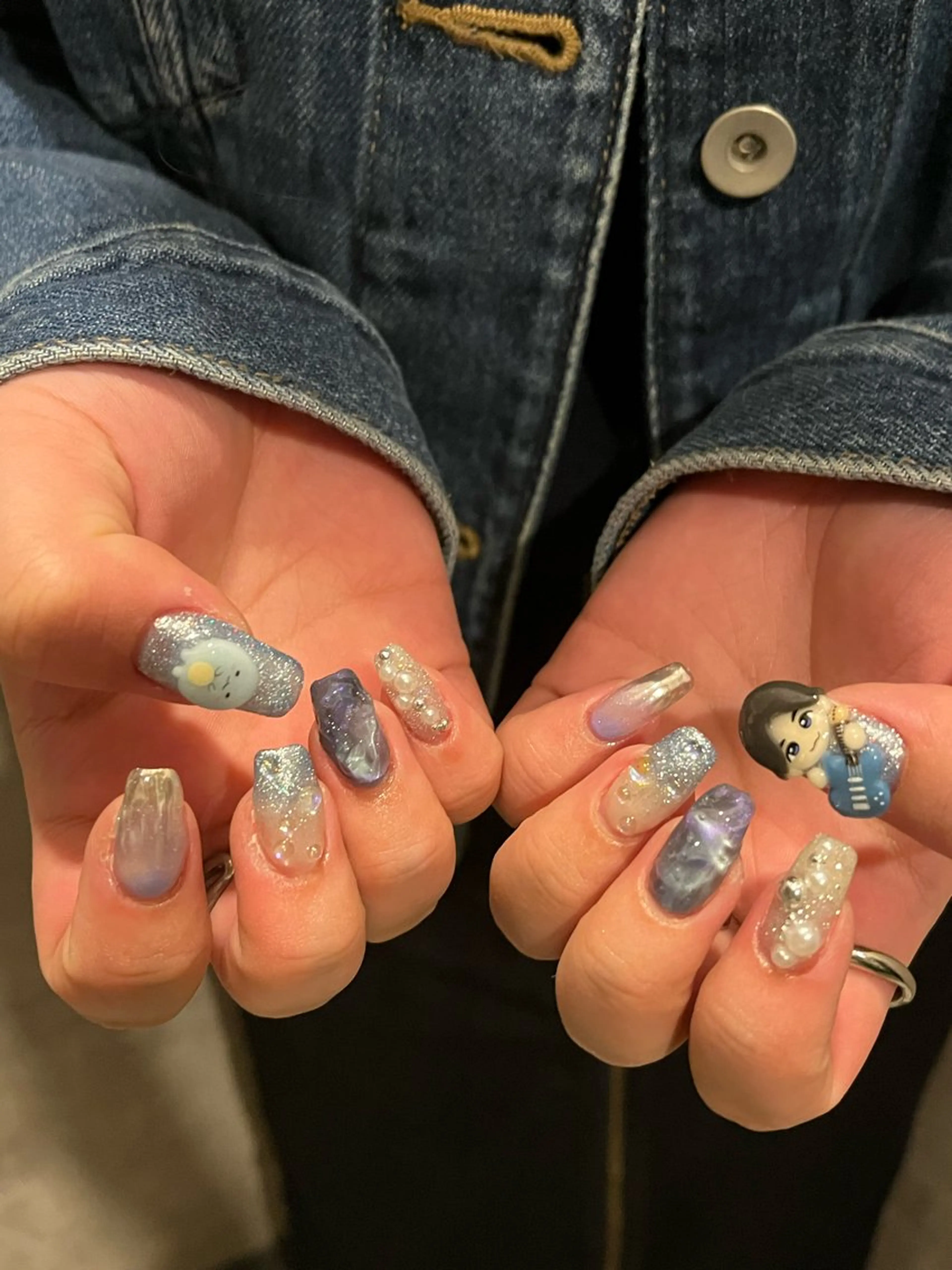 ネイル 持ち込み nail salon supe_所属・supe_ シイナのネイルデザイン
