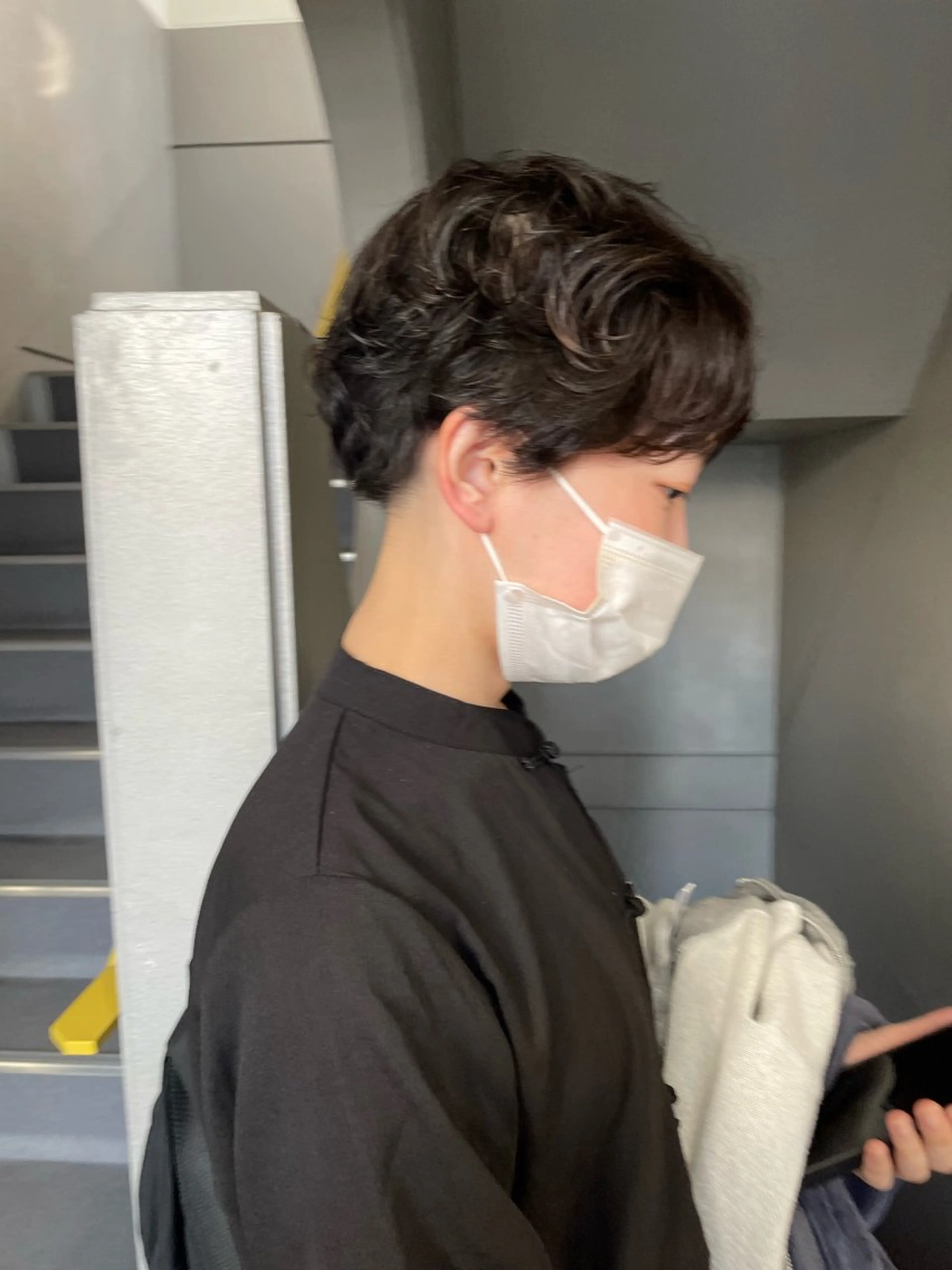 ショート パーマ pole所属・【pole】 minaのヘアスタイル