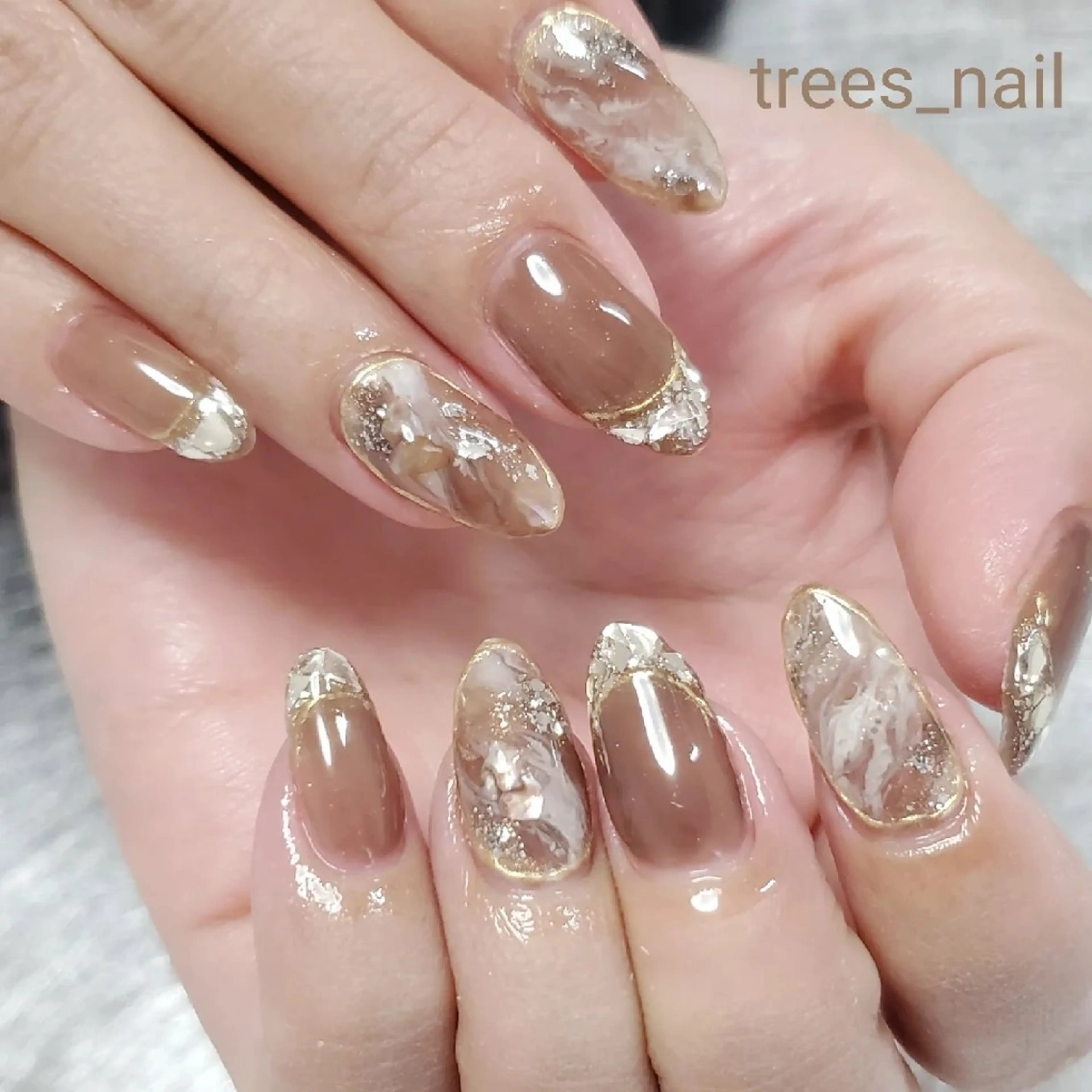 ネイル trees_ nailのネイルデザイン