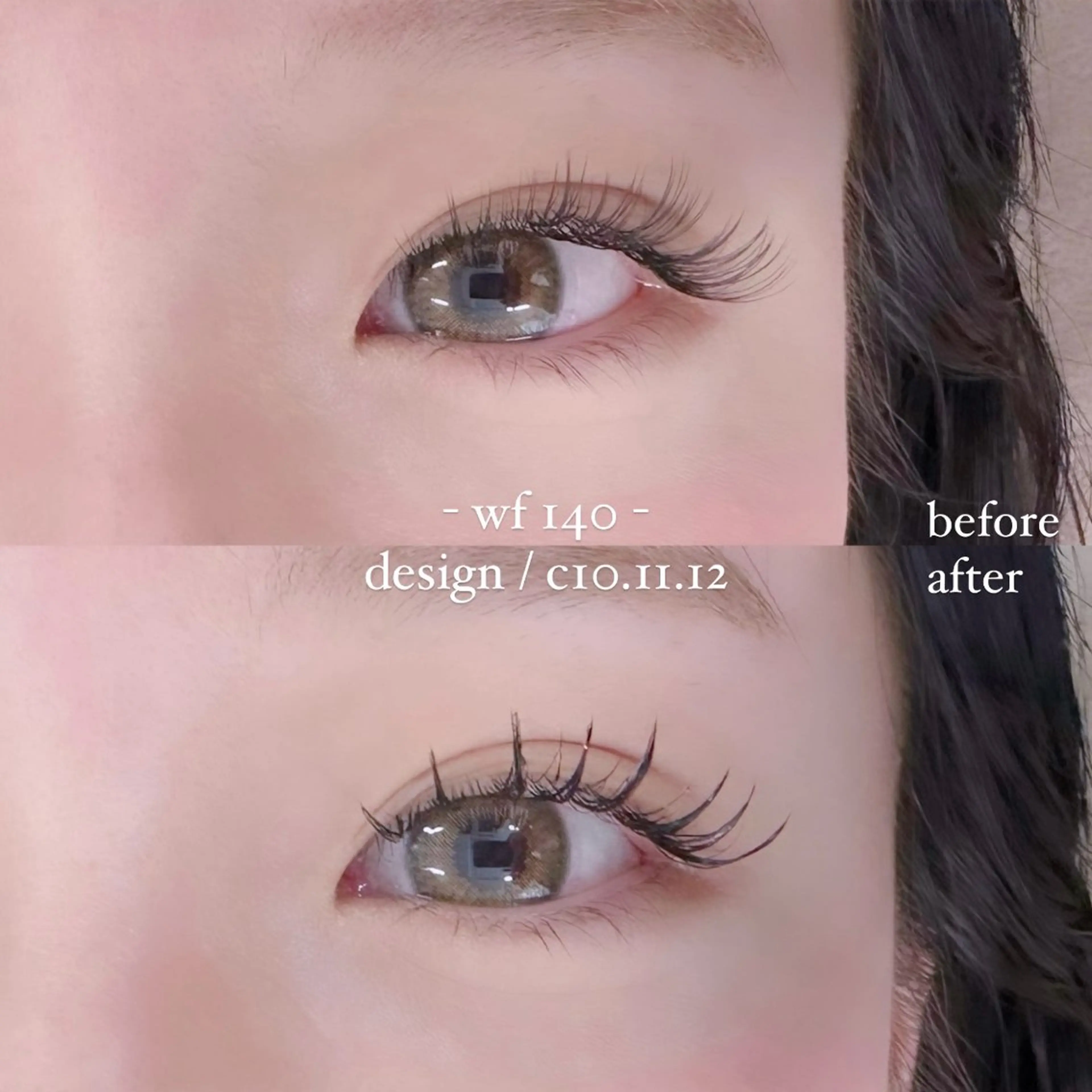 マツエク・マツパ Shucre名駅🤍 AYUのマツエク・マツパデザイン