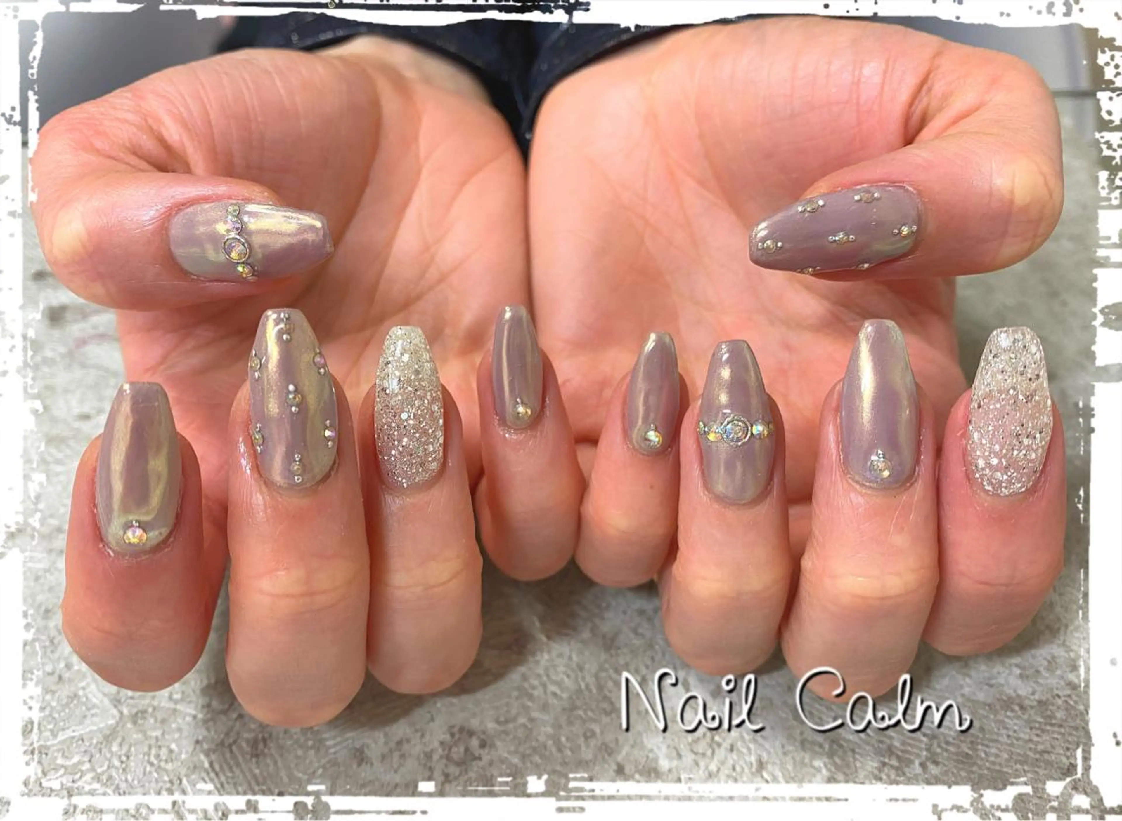 ネイル アートネイル ハンドネイル Nail Calm所属・プライベートサロン Calmのネイルデザイン