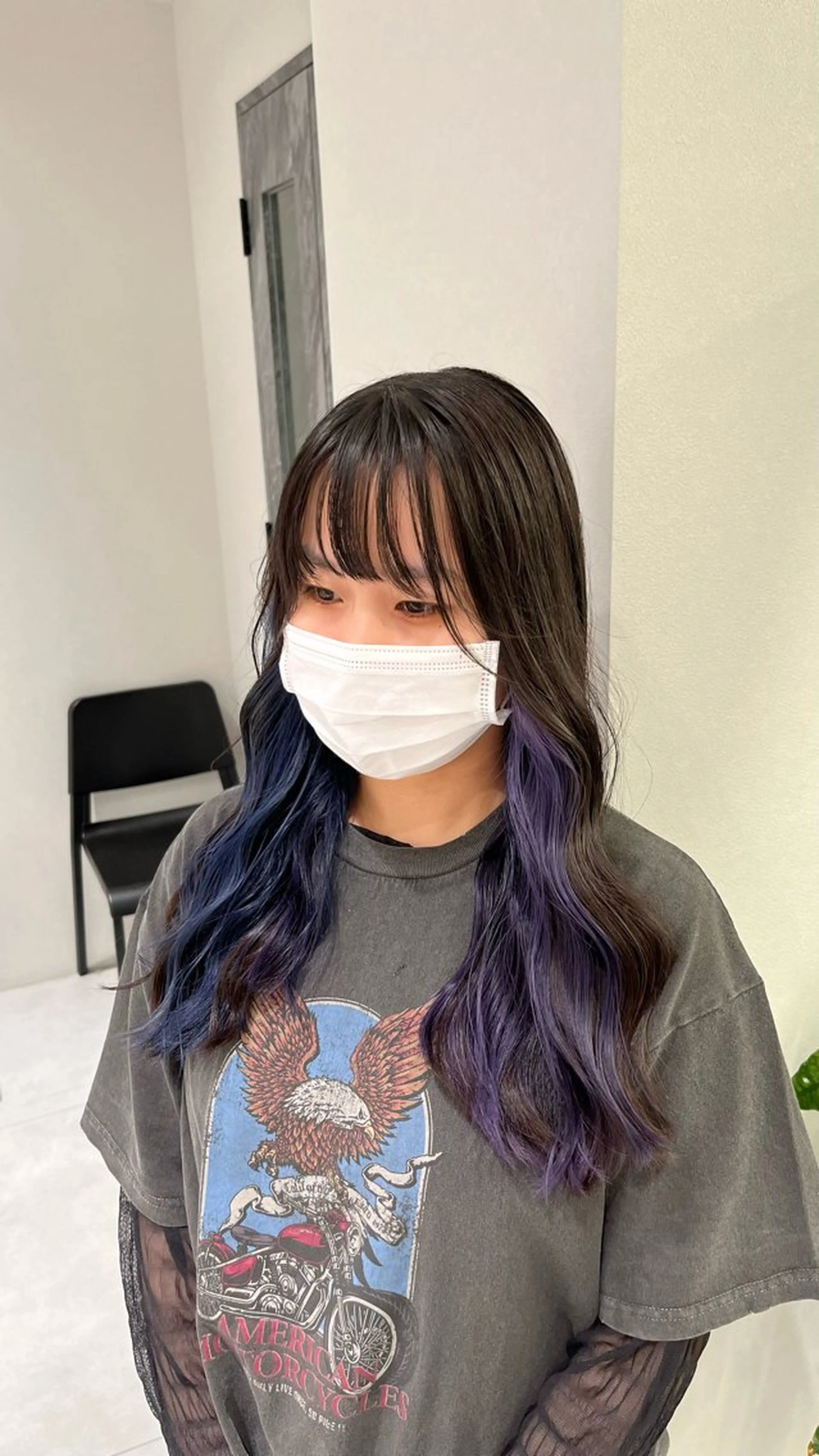 ロング カラー 髪質改善/レイヤー 兼折楓馬のヘアスタイル