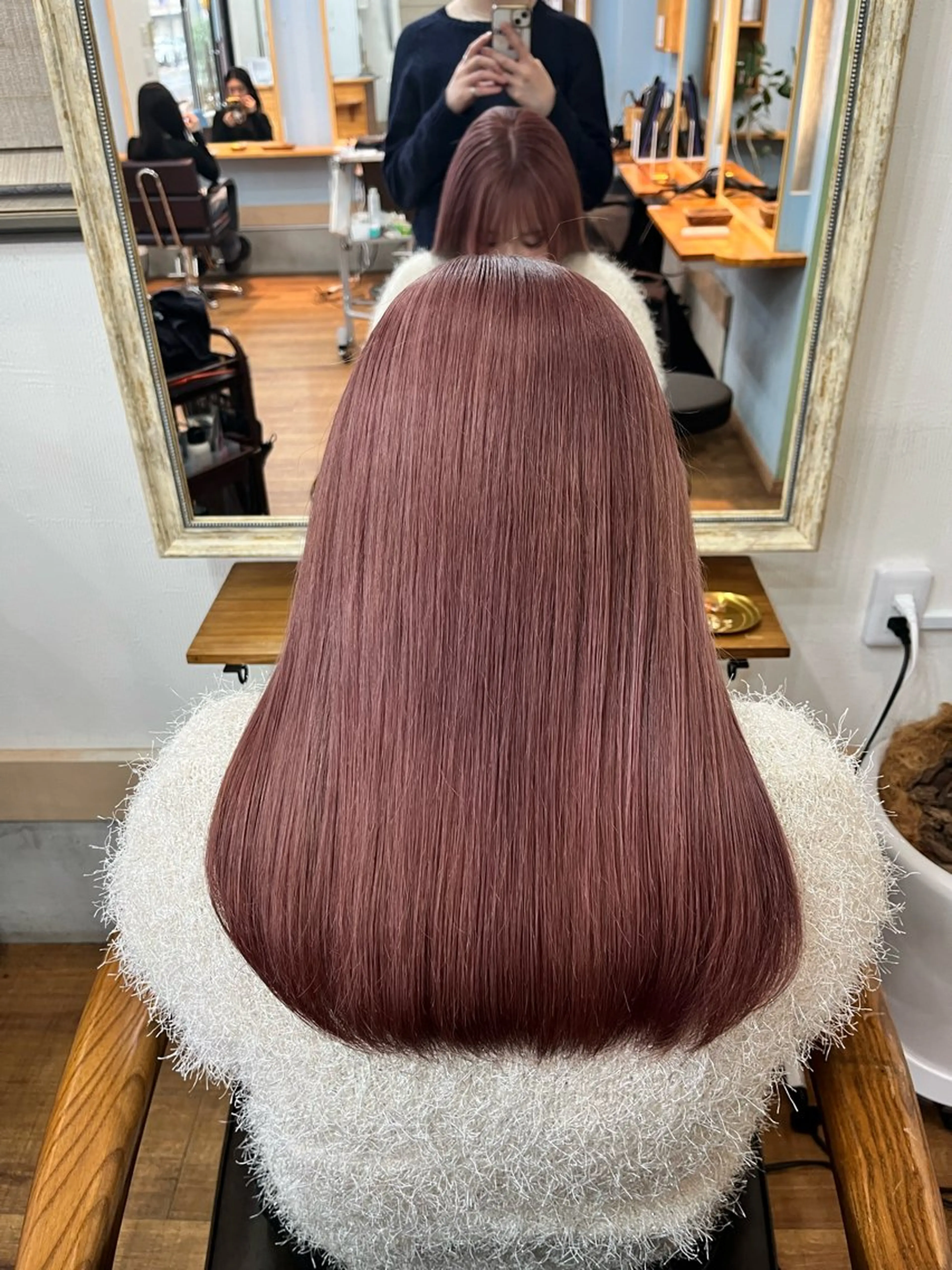 ミディアム 髪質改善 ヘアカラー トリートメント 🫧艶髪デザイナー 🫧白石航汰のヘアスタイル