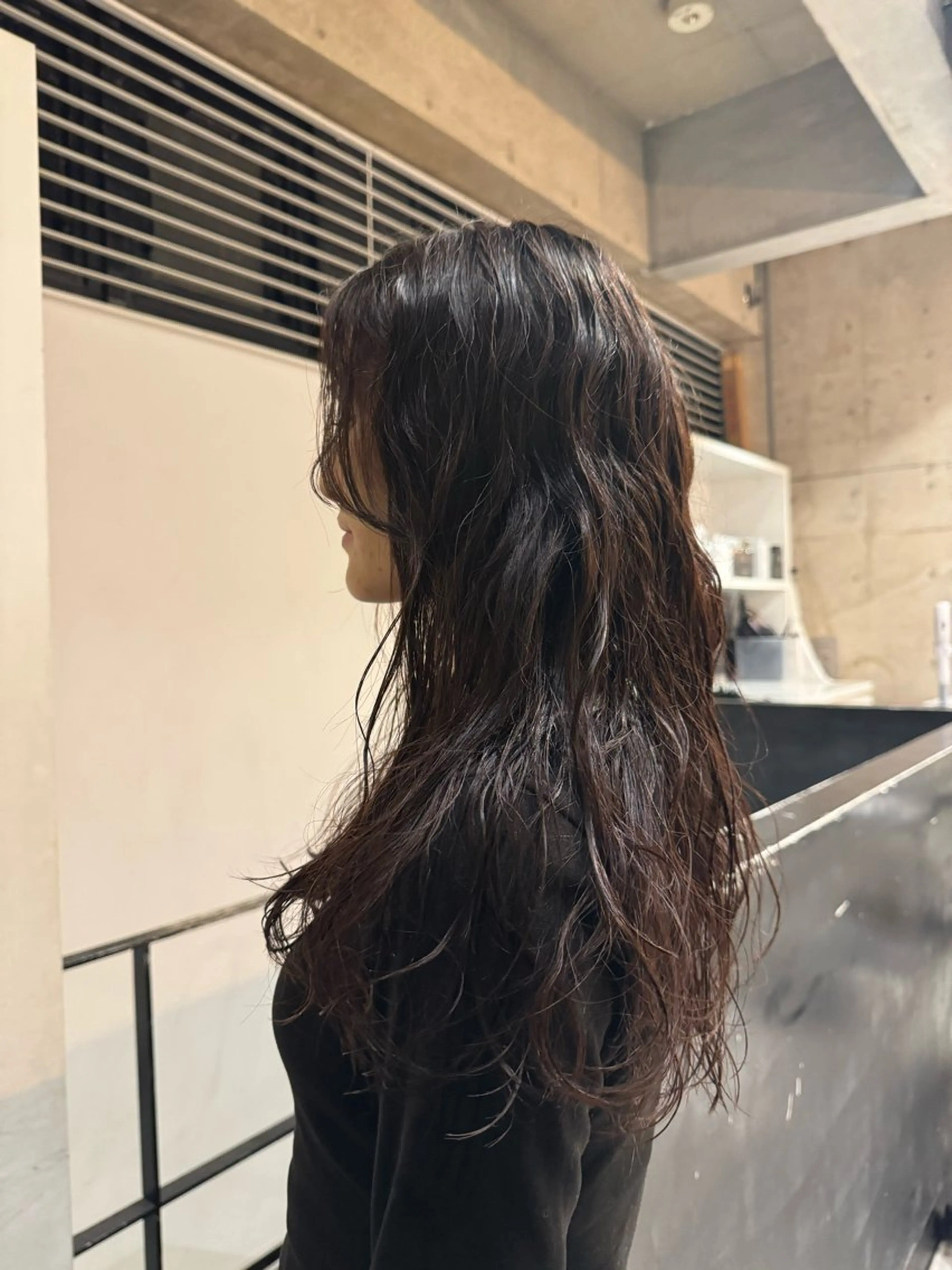 ロング パーマ Luxe所属・Luxe表参道 髪質改善　奈良のヘアスタイル