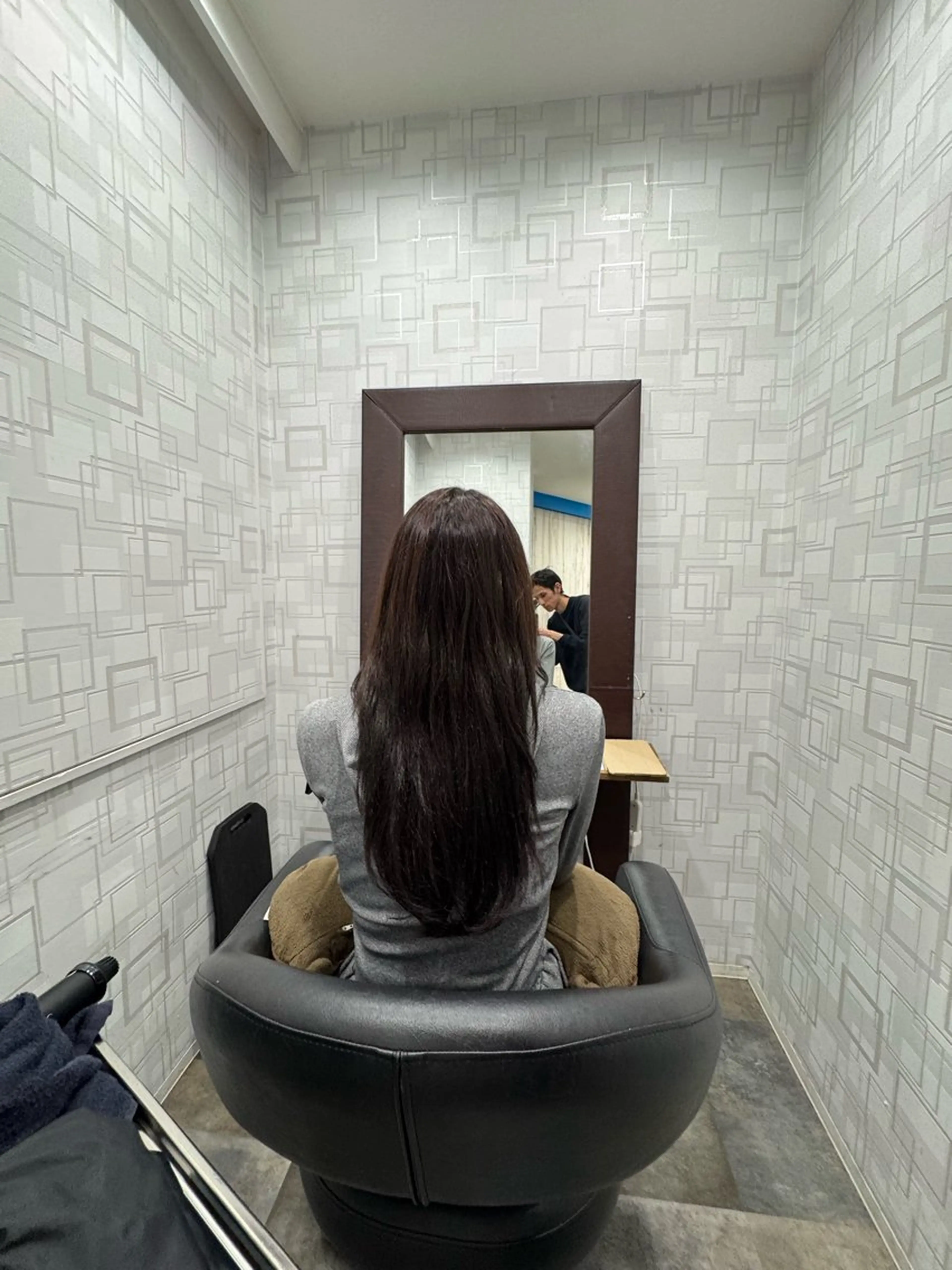 ロング 野原 郁人のヘアスタイル