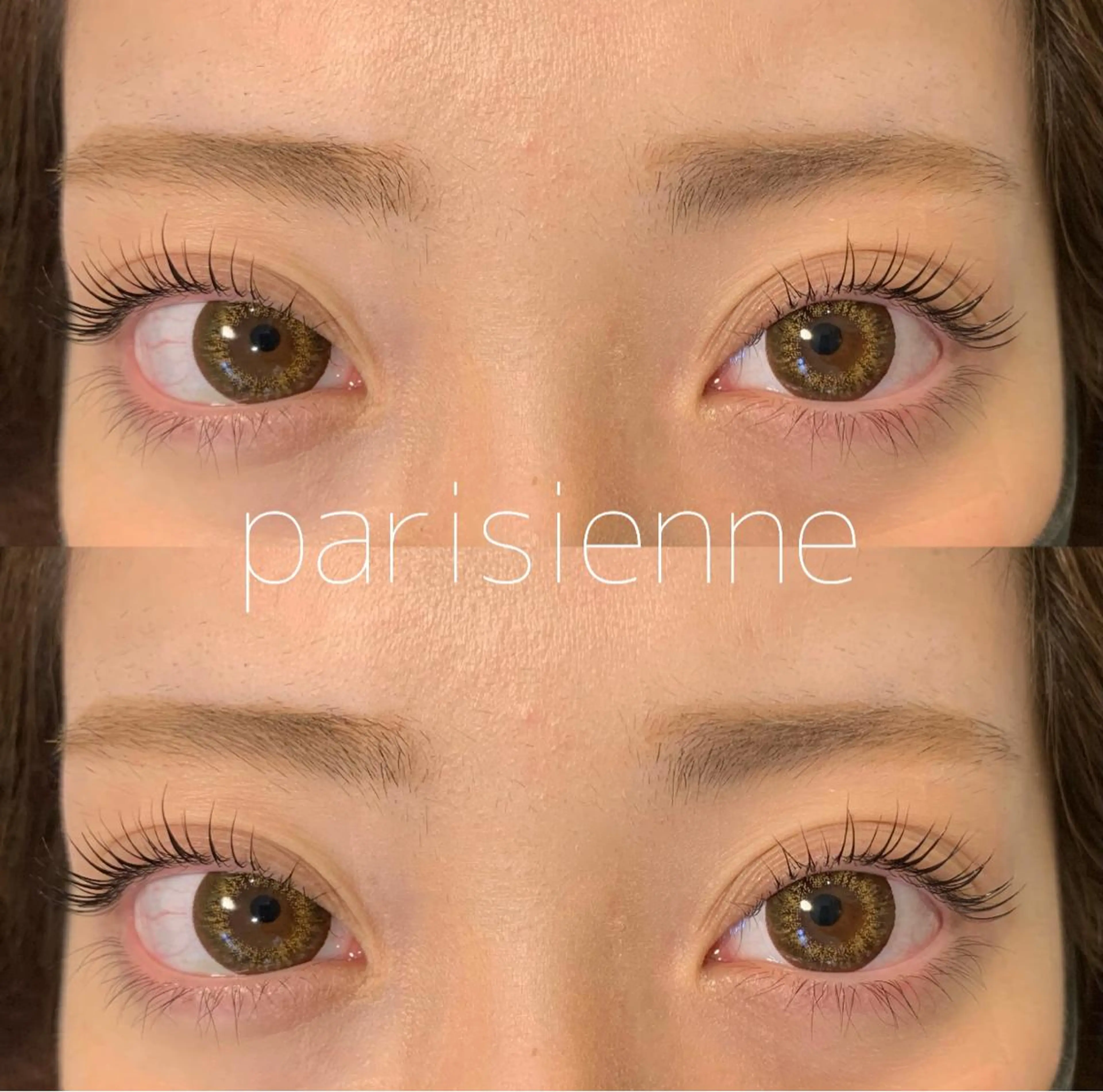 マツエク・マツパ フラットラッシュ パリジェンヌラッシュリフト まつげパーマ 一重×まつ毛パーマ ボリュームラッシュ Kana 🍋 ハイトーン【高円寺】のヘアスタイル