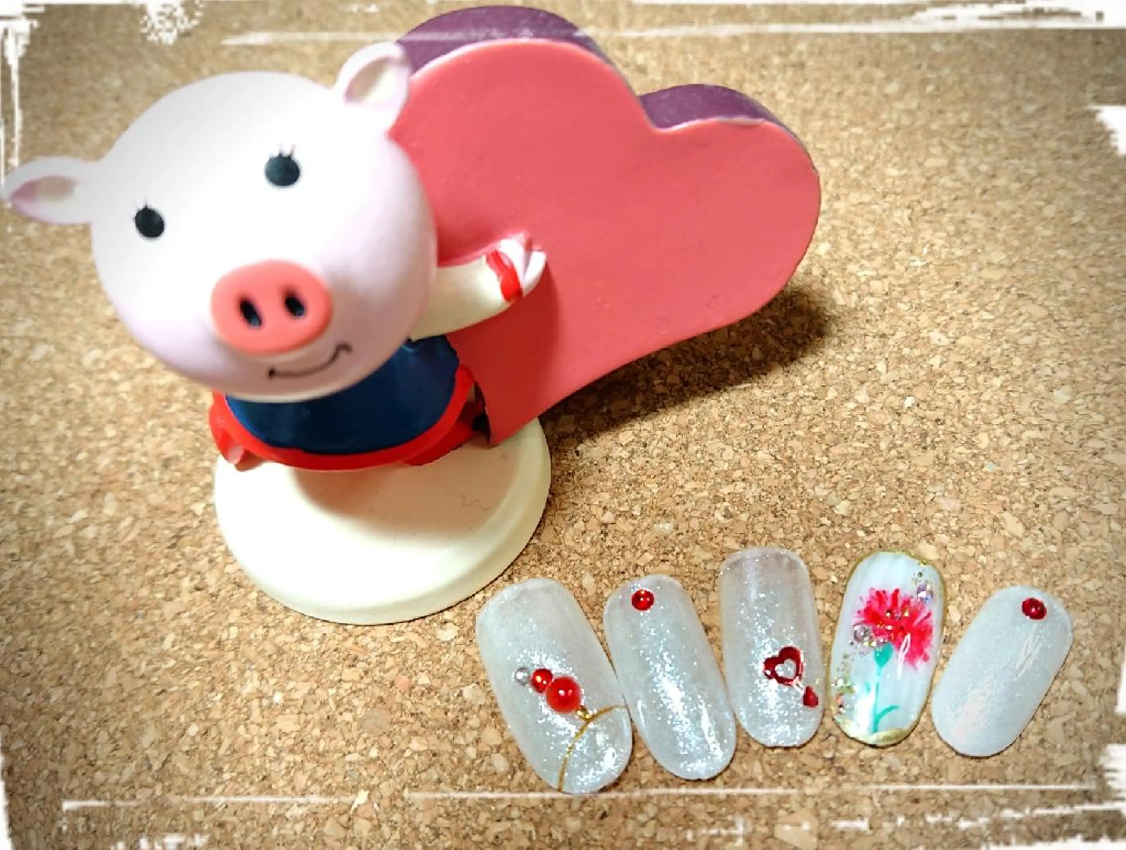 ネイル ハンドネイル 林 珠里のネイルデザイン