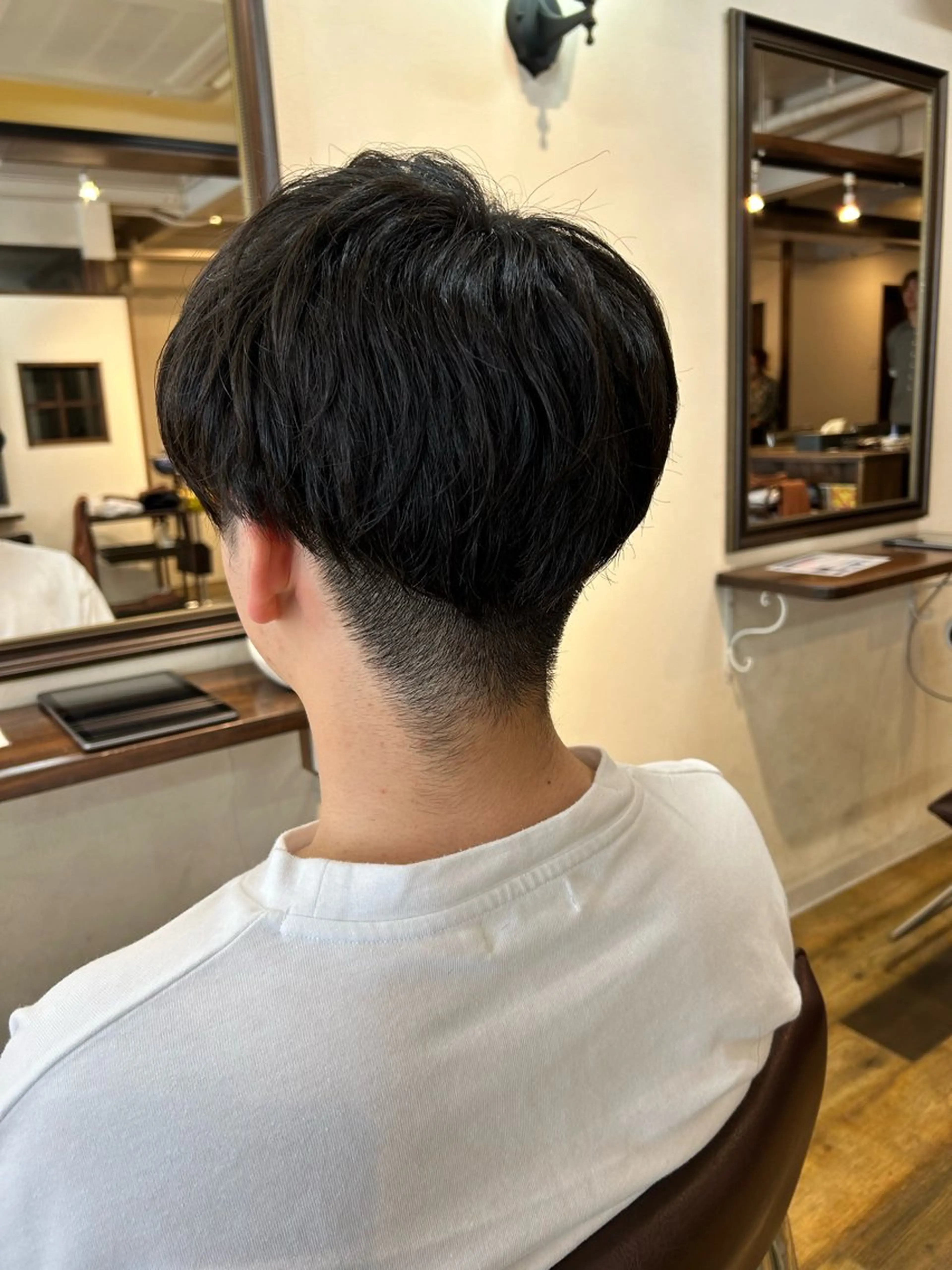 ショート メンズ canonart上田 里恵のヘアスタイル