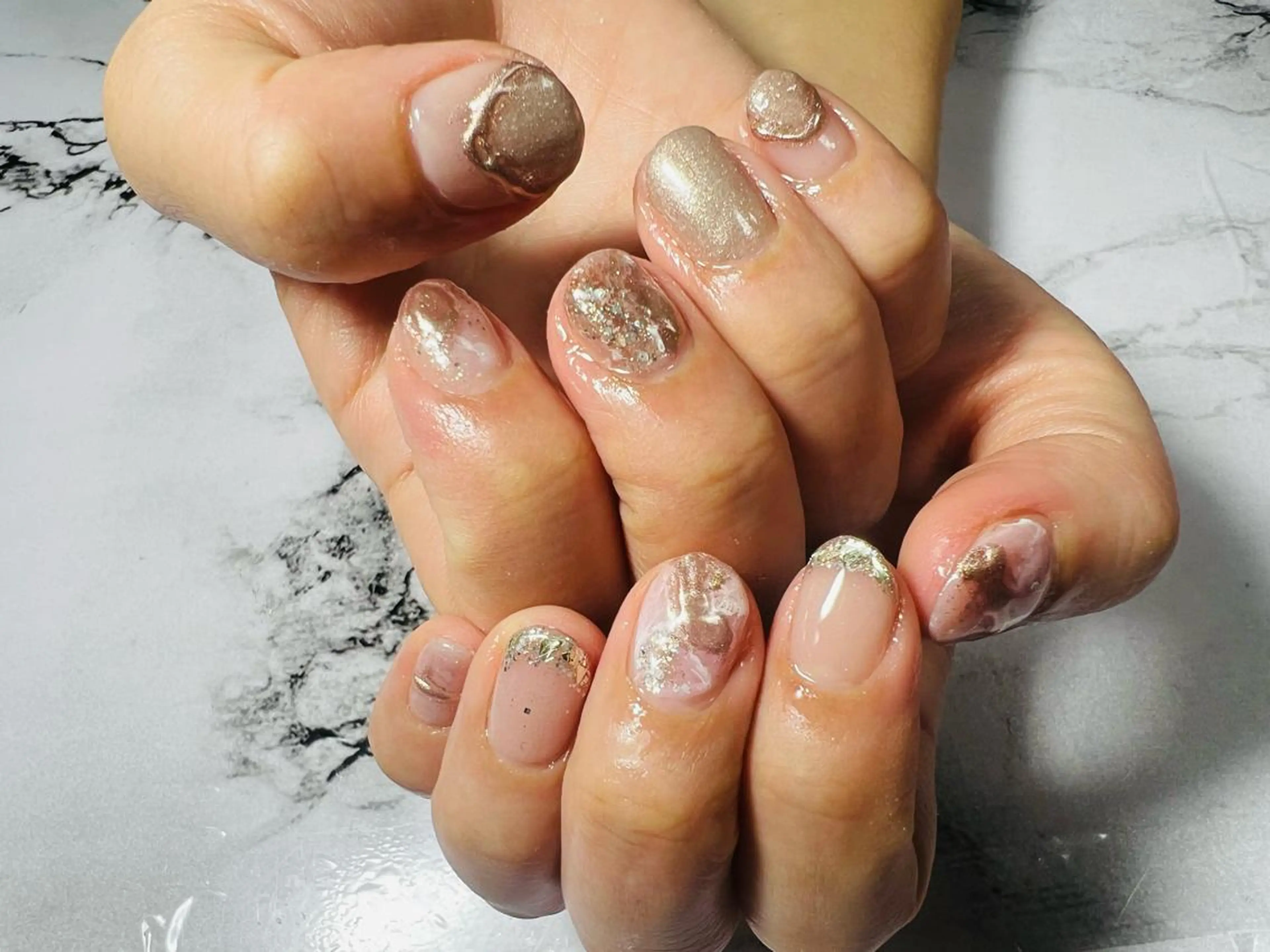 ネイル ニュアンスネイル Ruana Nailのネイルデザイン
