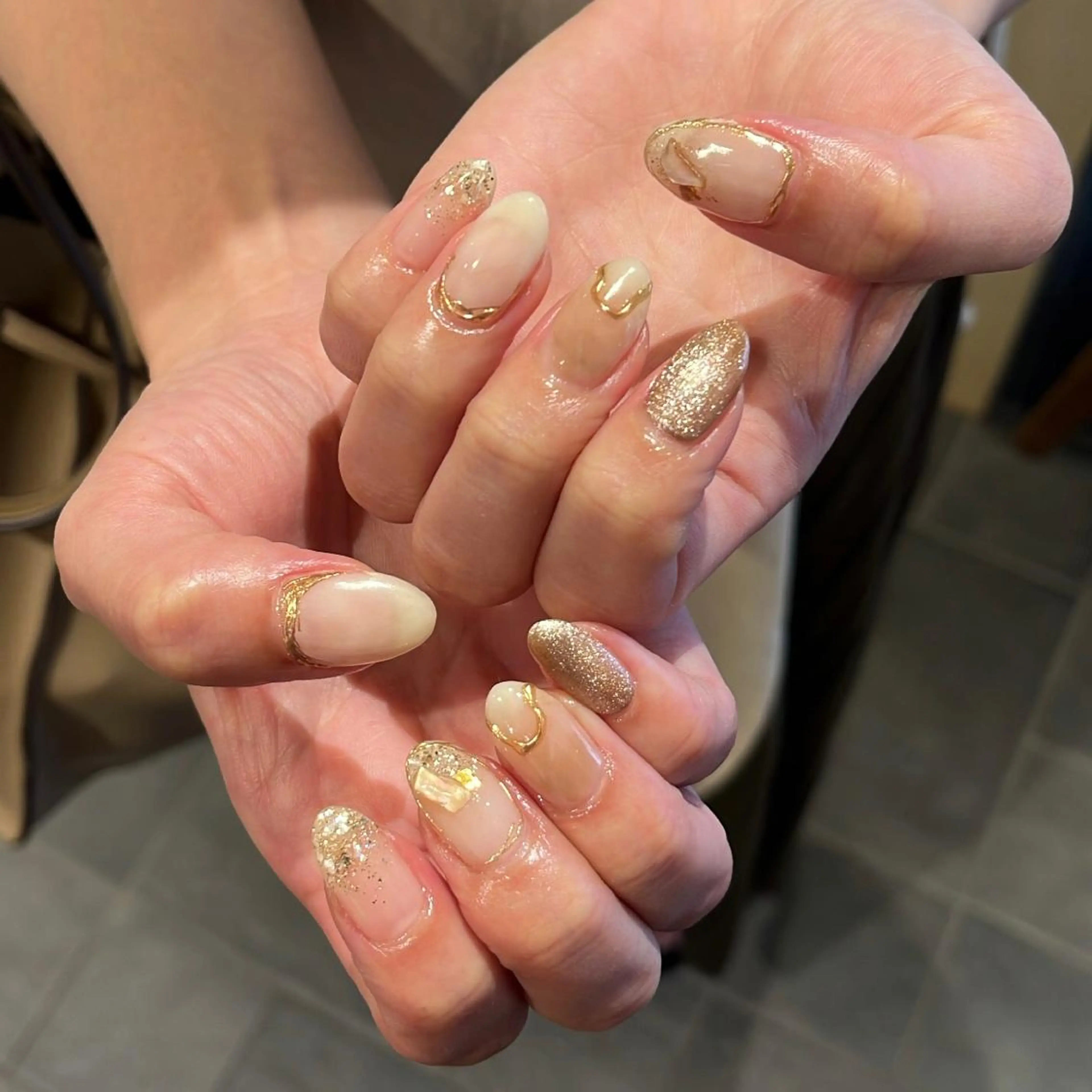 ネイル ハンドネイル 鈴木 里奈のネイルデザイン