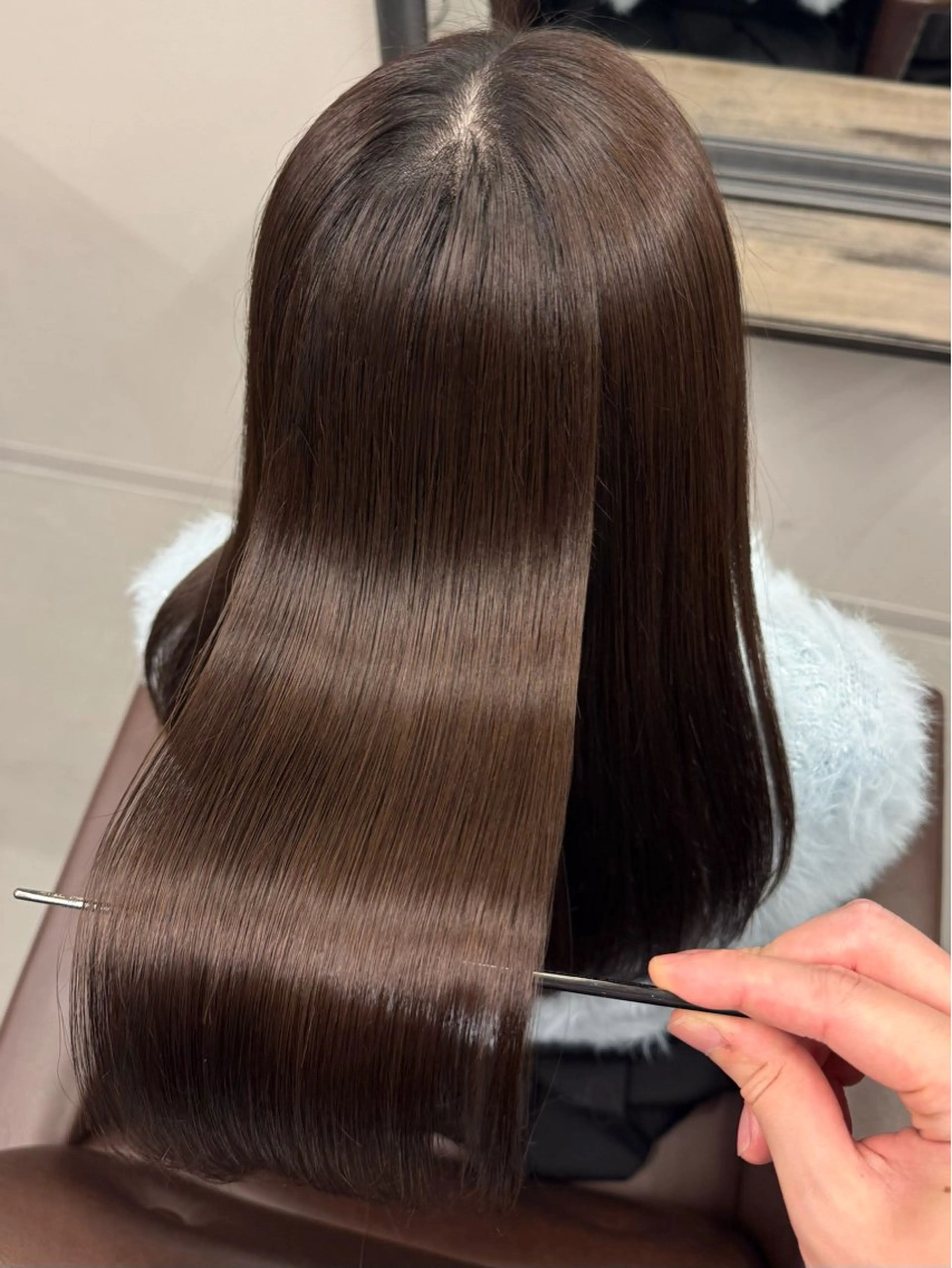 ロング カラー XYZ新宿所属・縮毛矯正/韓国 /店長/KANATOのヘアスタイル