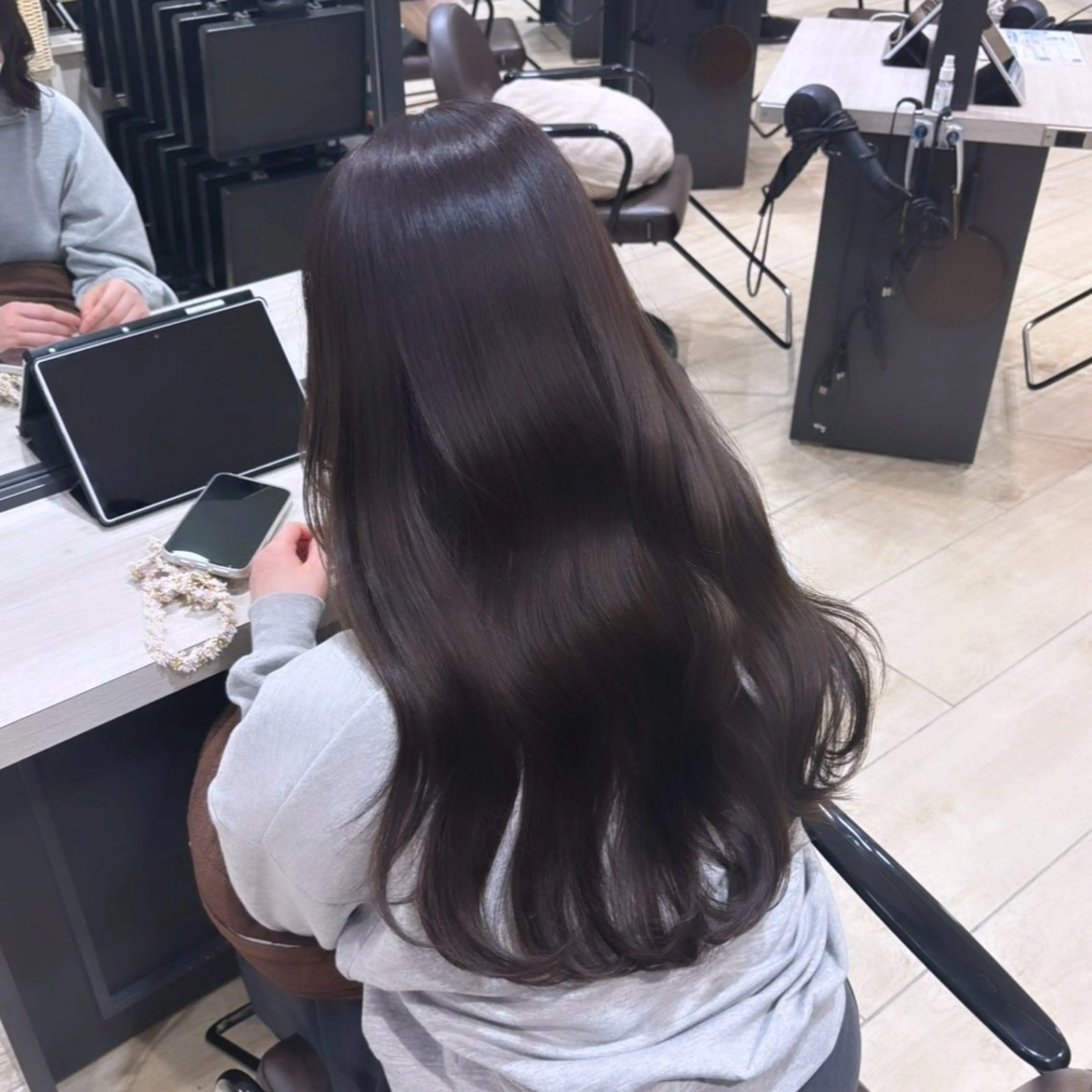 ロング カラー カット ヘアカラー Ririka/銀座/ Euphoria♥️のヘアスタイル