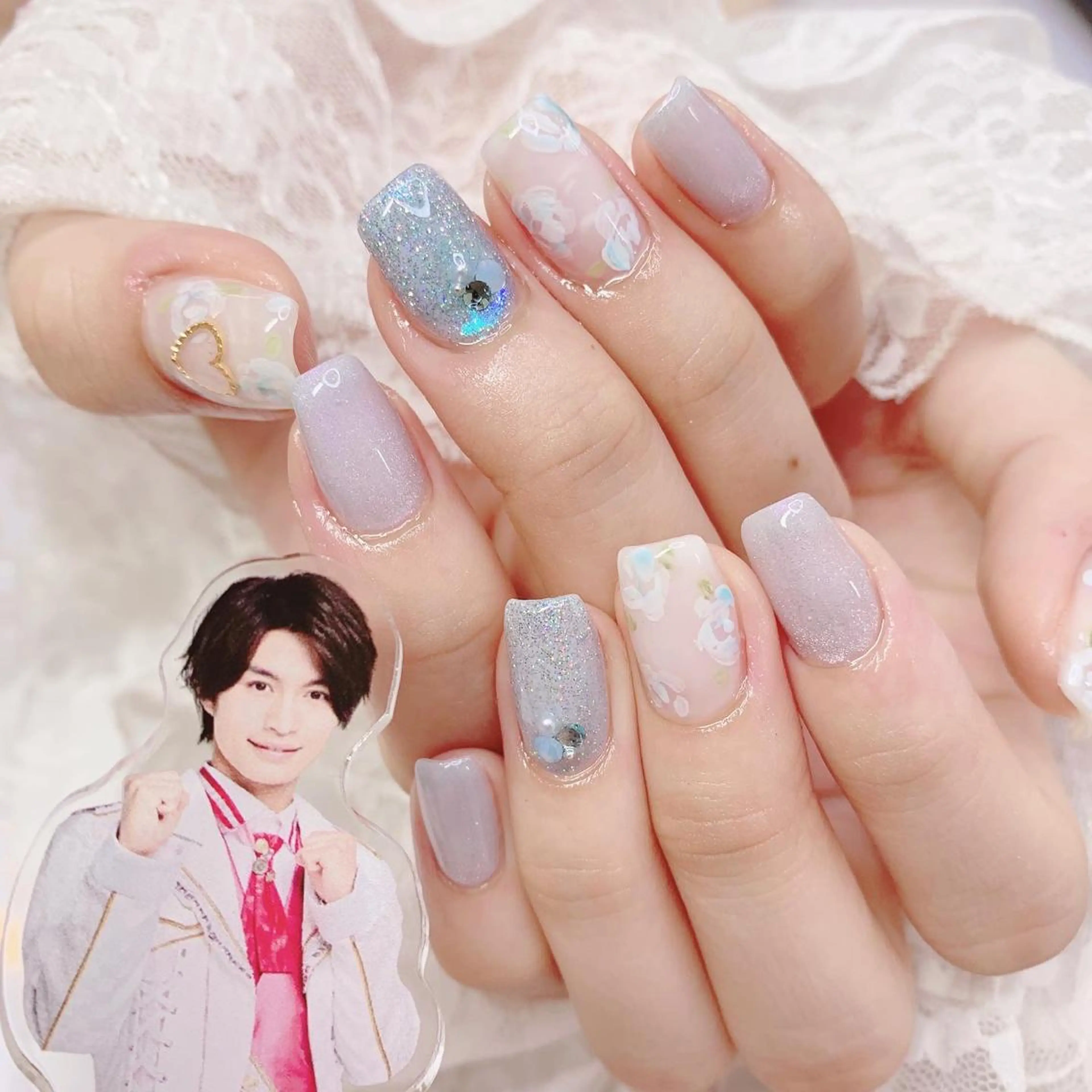 ネイル ハンドネイル La neige* yuki 🥯🍑のネイルデザイン