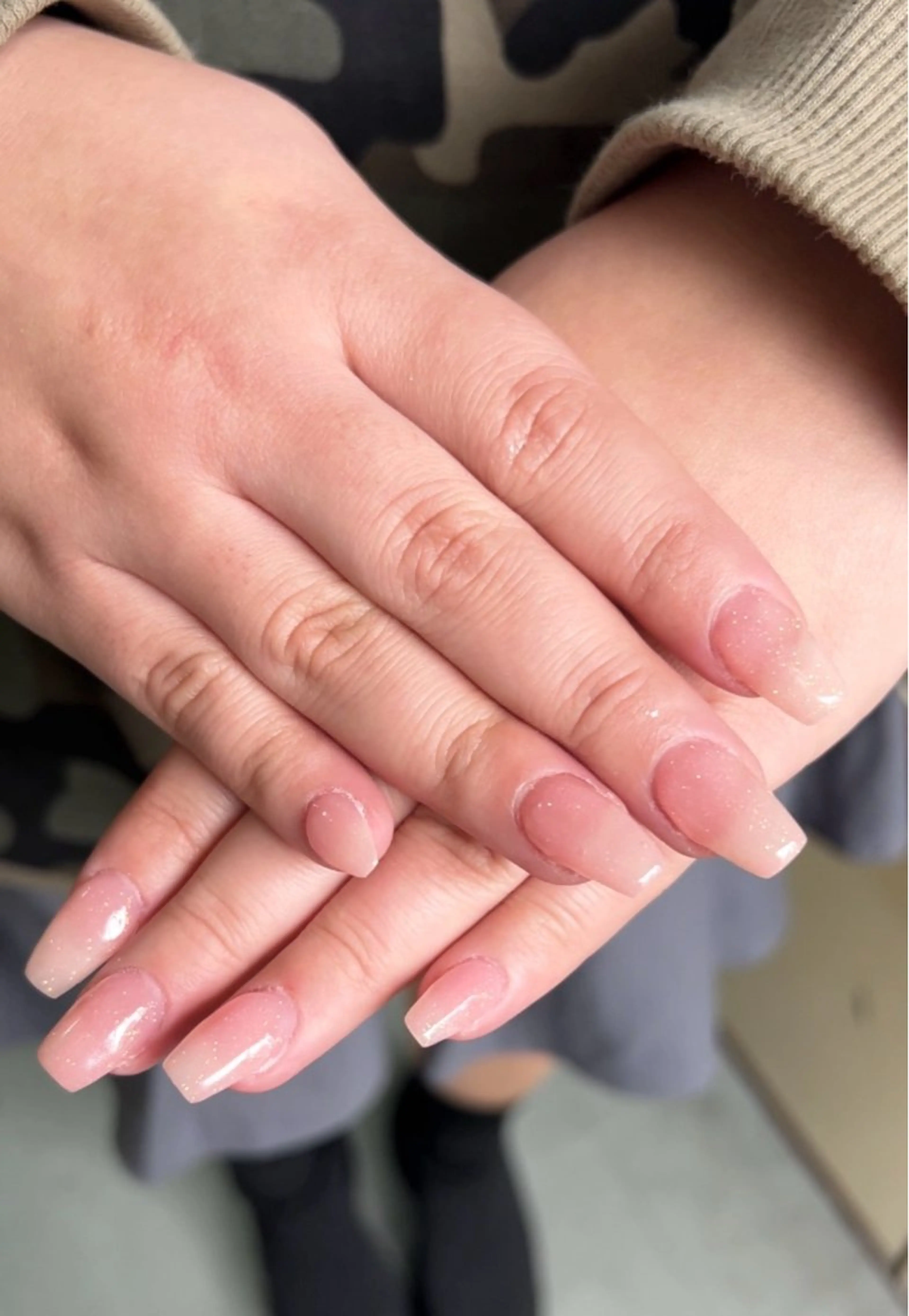 ネイル ワンカラーネイル 春ネイル MANAMI /  中崎町ネイルのネイルデザイン