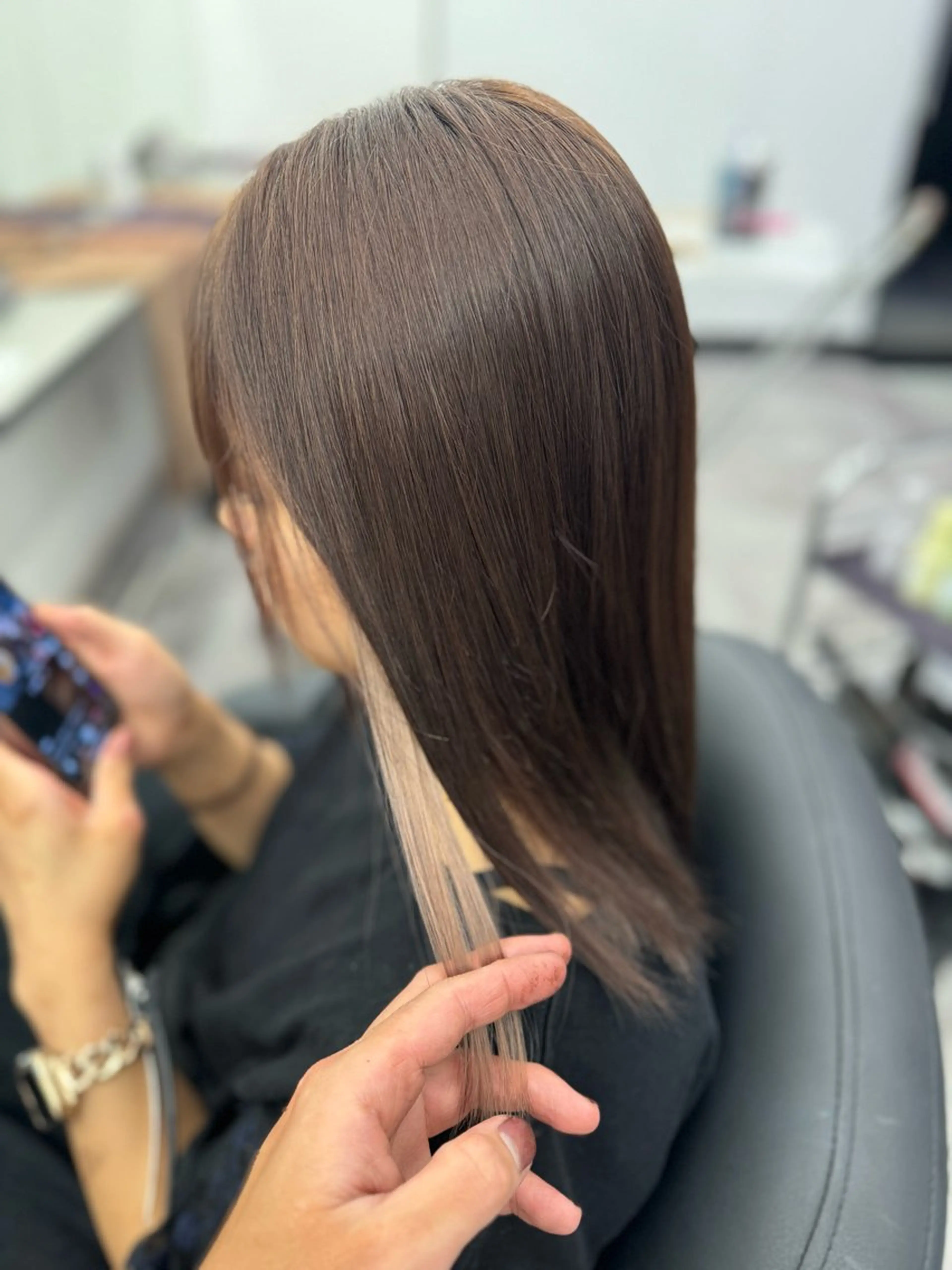 ミディアム ice prod by　bloom所属・Suzaki Koukiのヘアスタイル