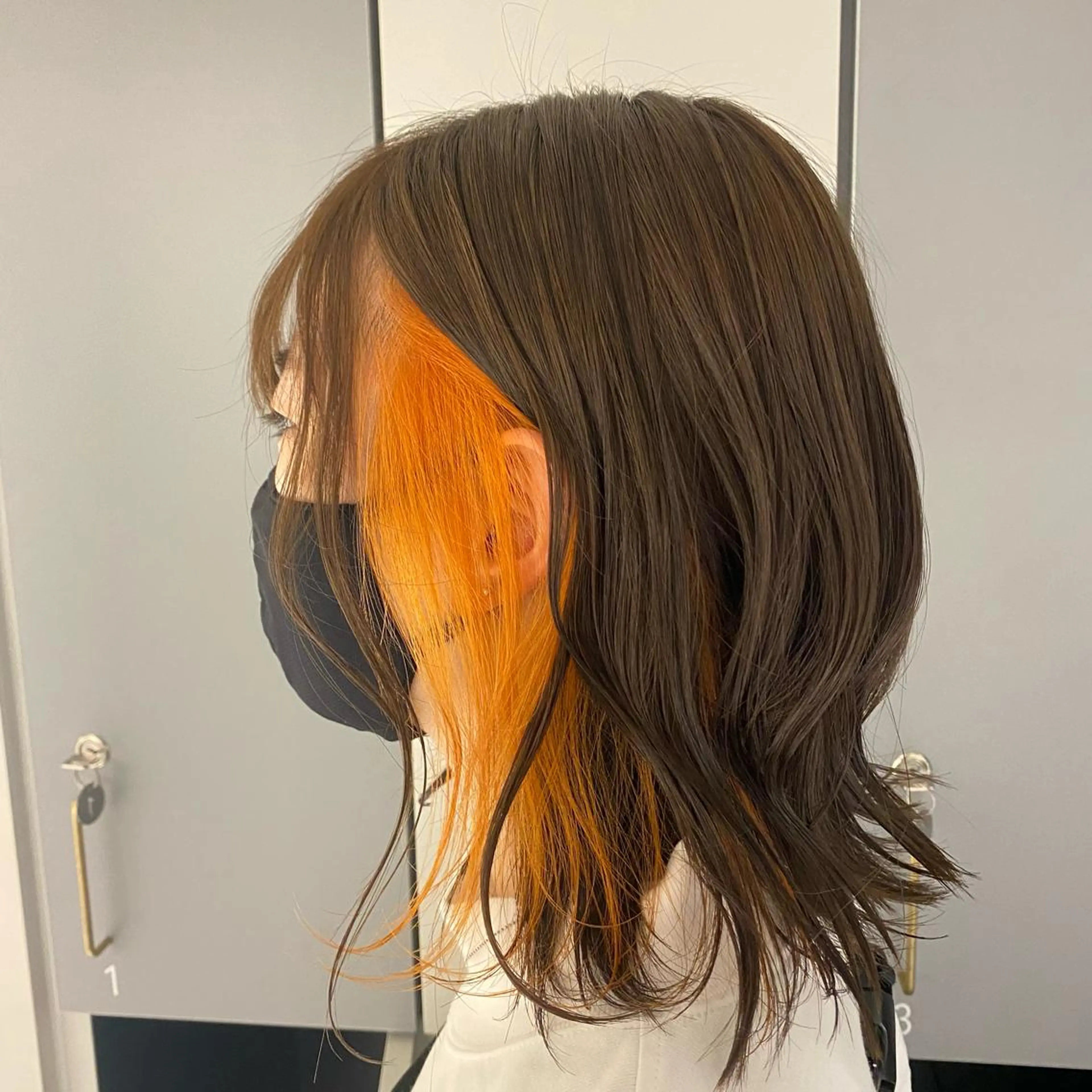 ミディアム カラー ヘアカラー トリートメント 【SIUN】健太郎 髪質改善/透明感のヘアスタイル