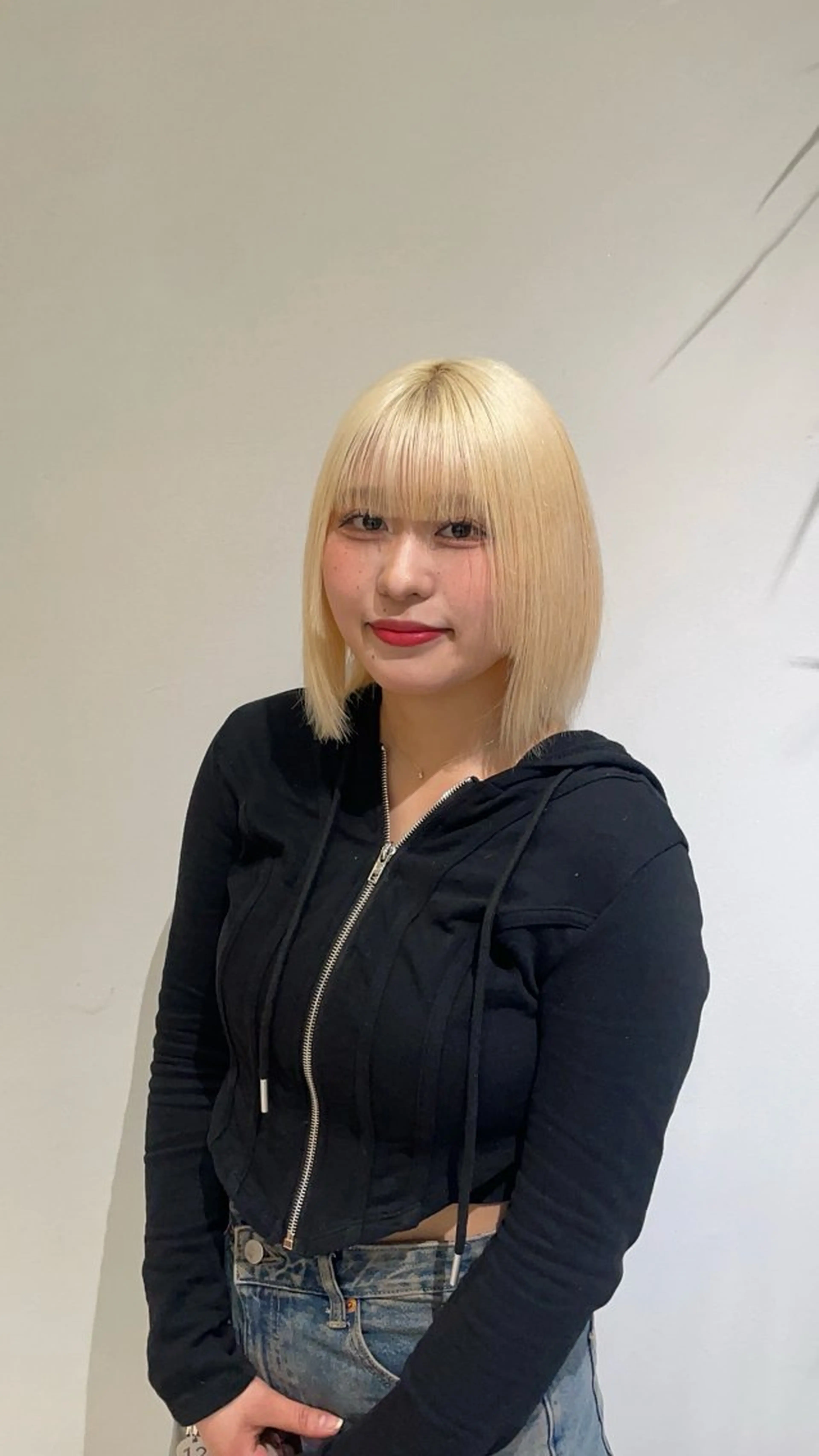 ショート カラー トリートメント 渋谷/レイヤーボブ・ 透明感カラーしょうごのヘアスタイル