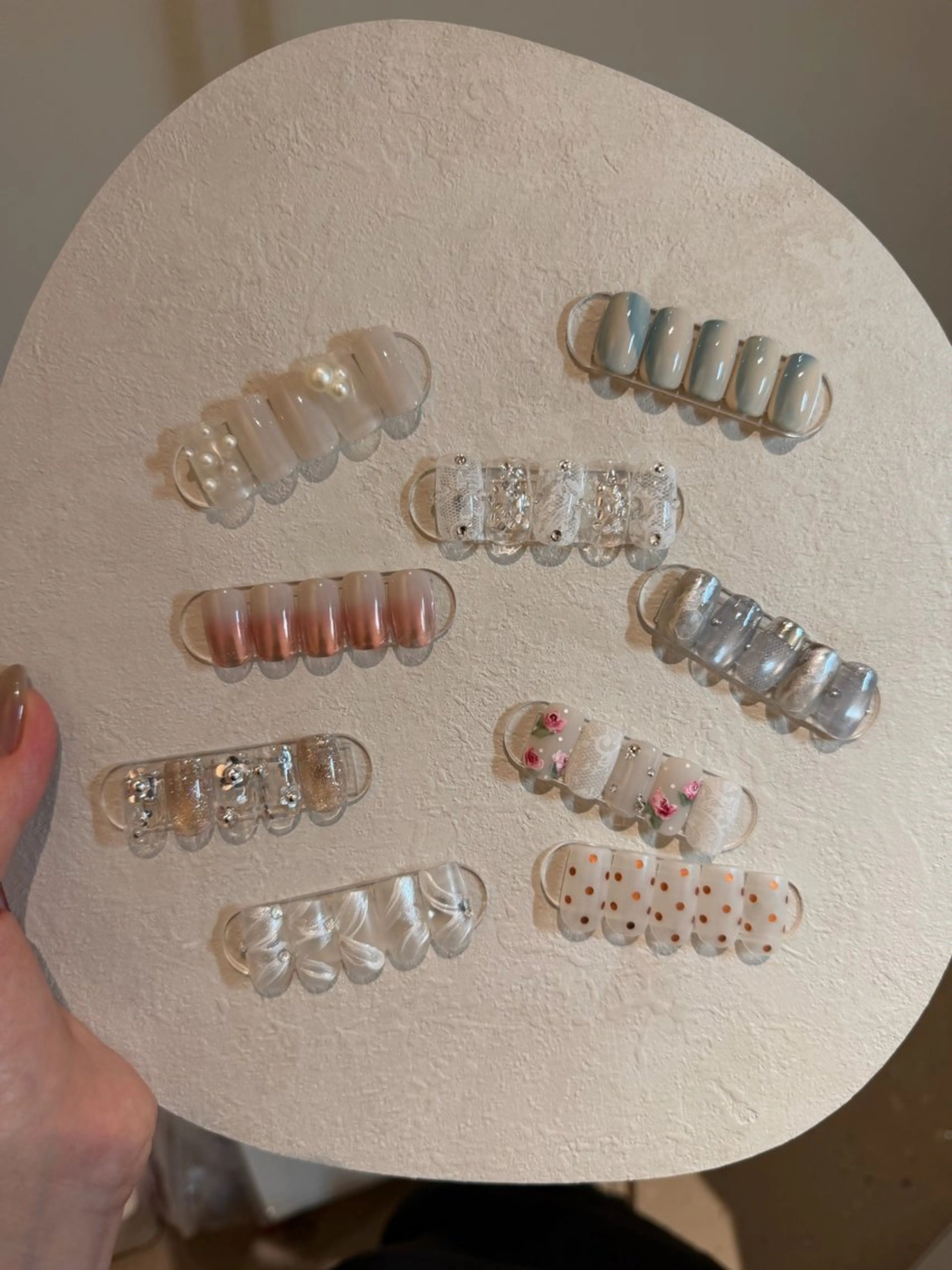 【特別価格】定額デザインコース/シンプルデザイン〜ニュアンス(オフ代込み)¥5,000〜7,000の写真