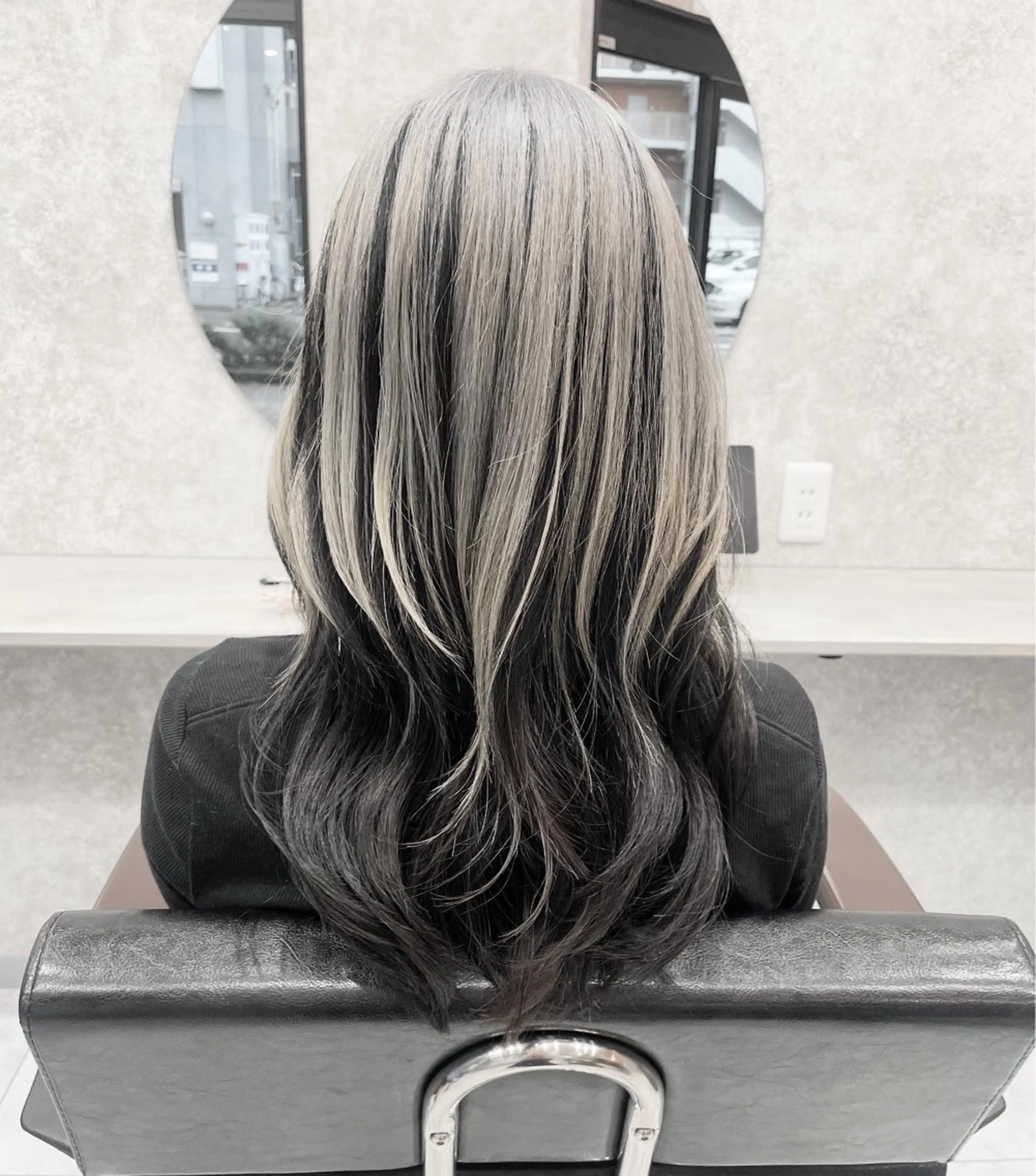 セミロング 🦋ハイトーン🦋 石山 希理🦋のヘアスタイル