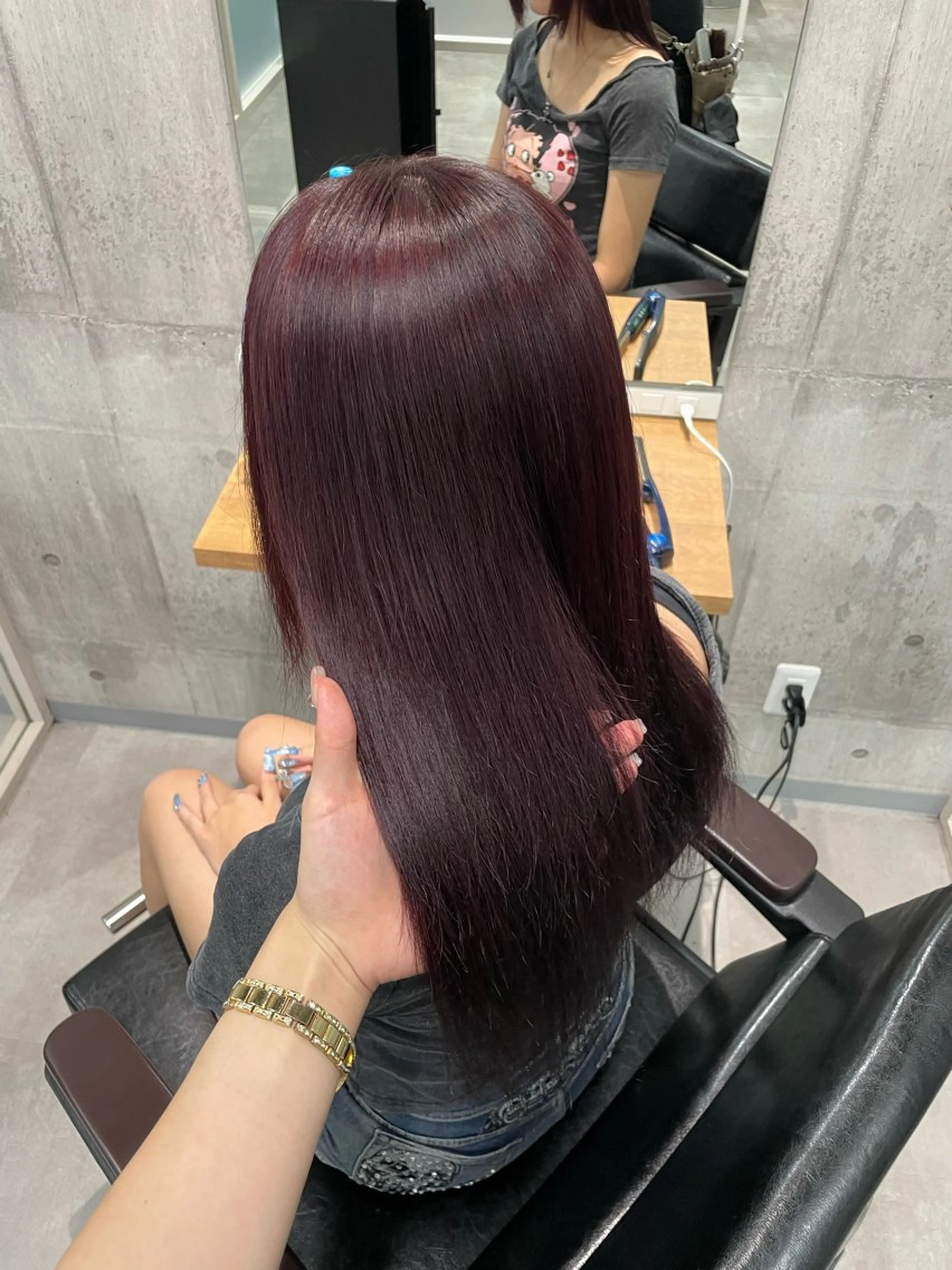 ロング カラー ayano /レイヤー/艶カラーのヘアスタイル