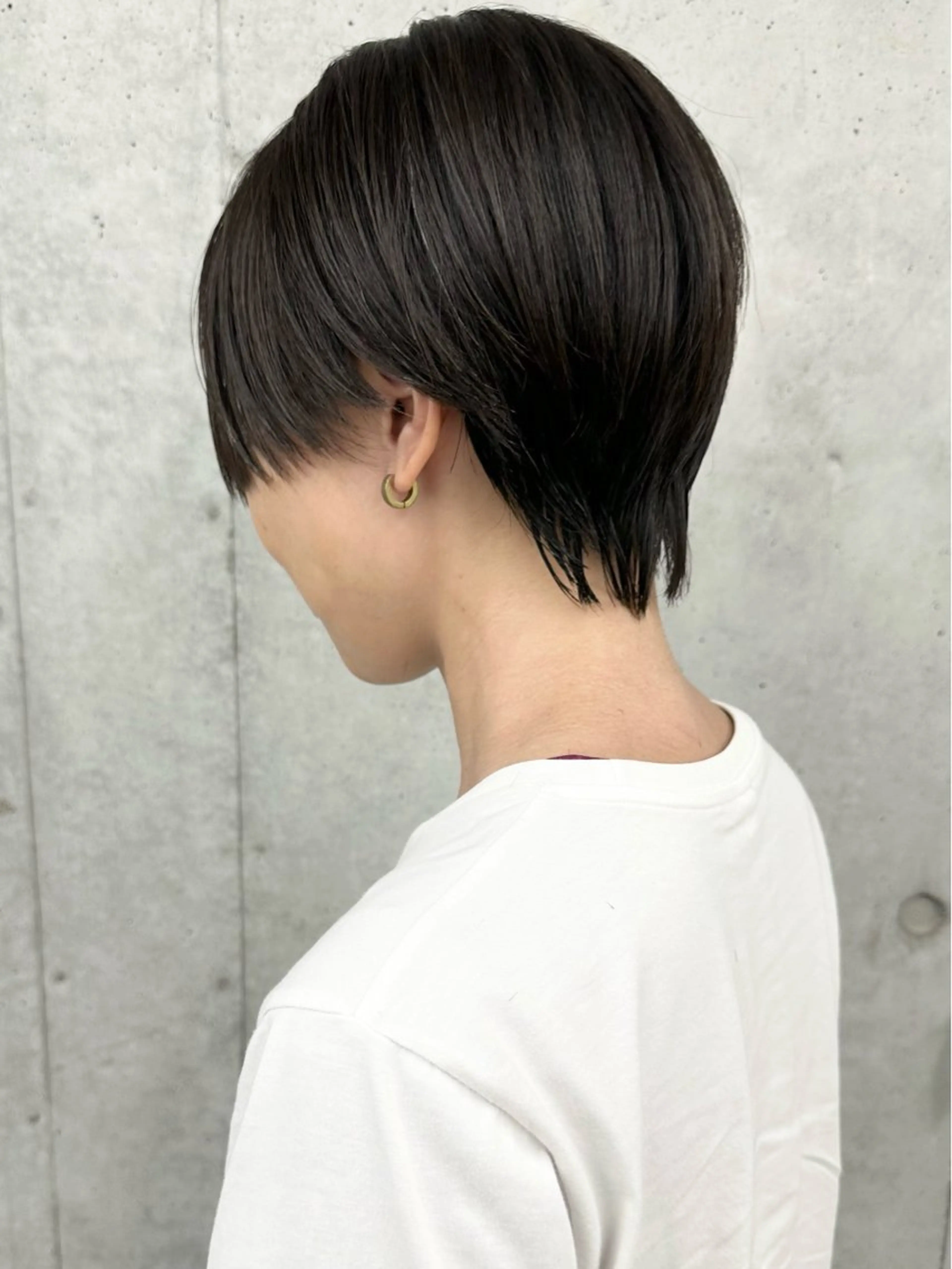 ショート 小顔ボブ/お悩み解決 /ボブパーマ/とういのヘアスタイル