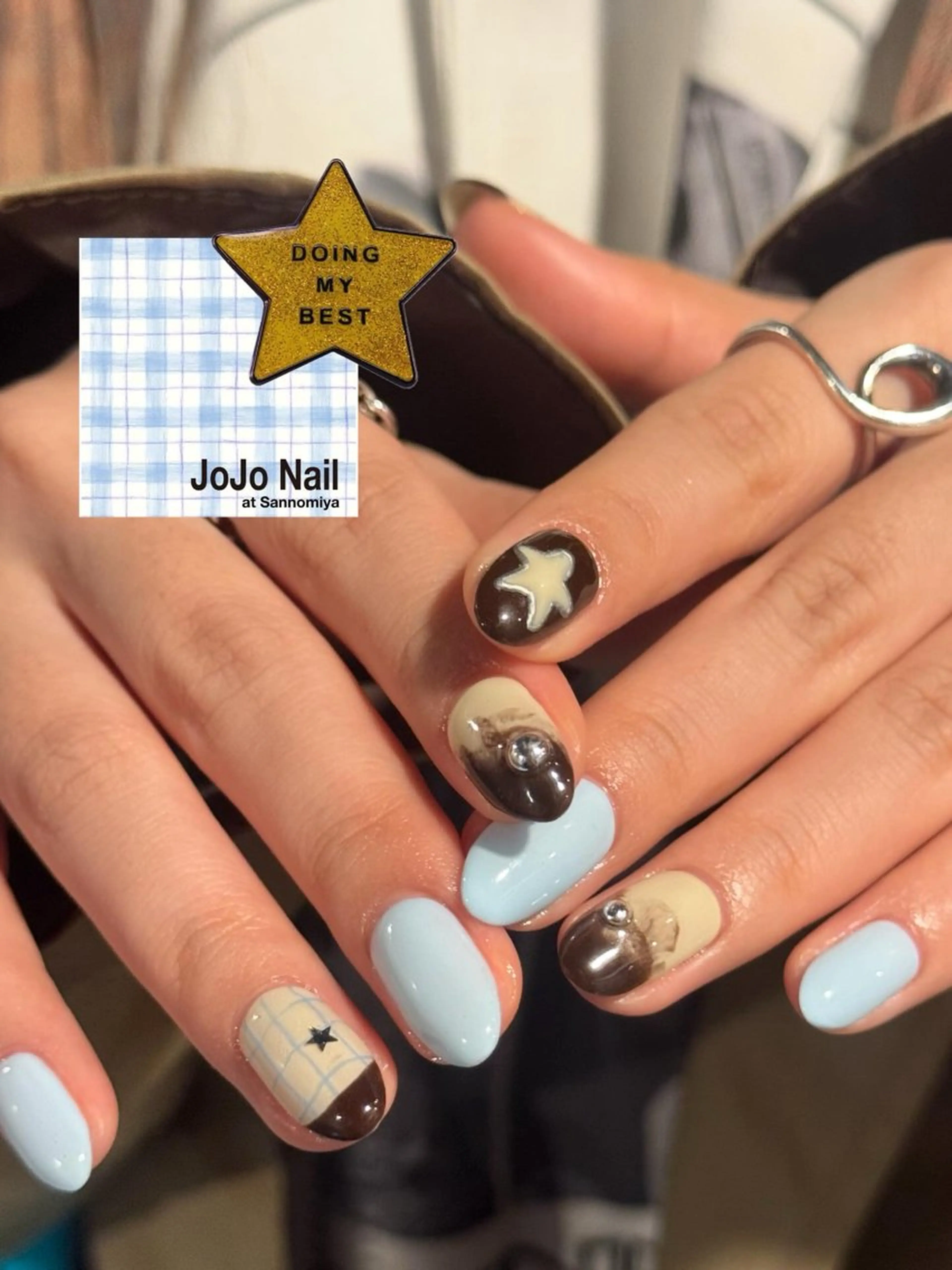 ネイル ハンドネイル MIYU.Y /JOJO@三宮のネイルデザイン
