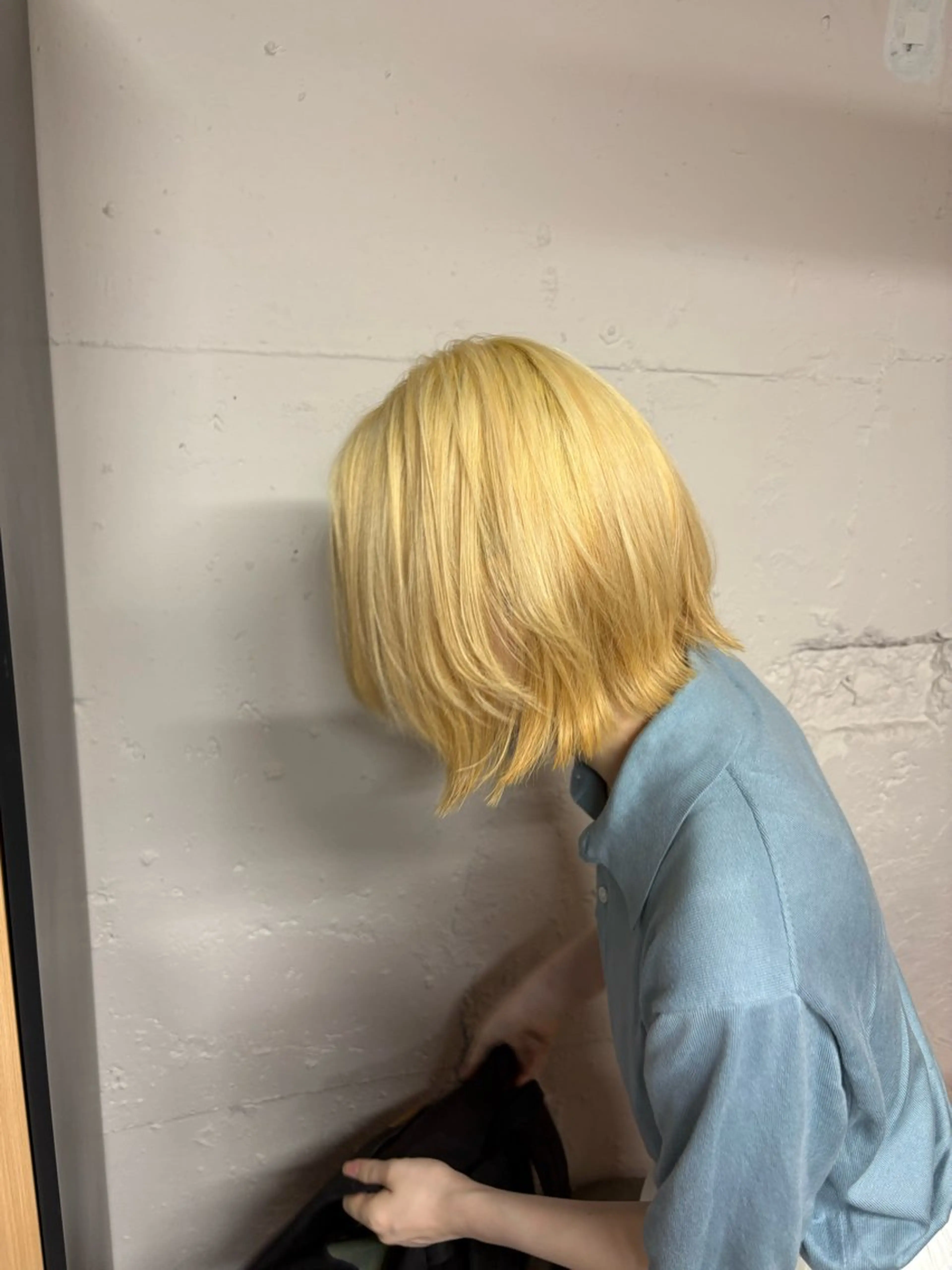 ミディアム ヘアカラー トリートメント tokute 中野真咲🐺のヘアスタイル