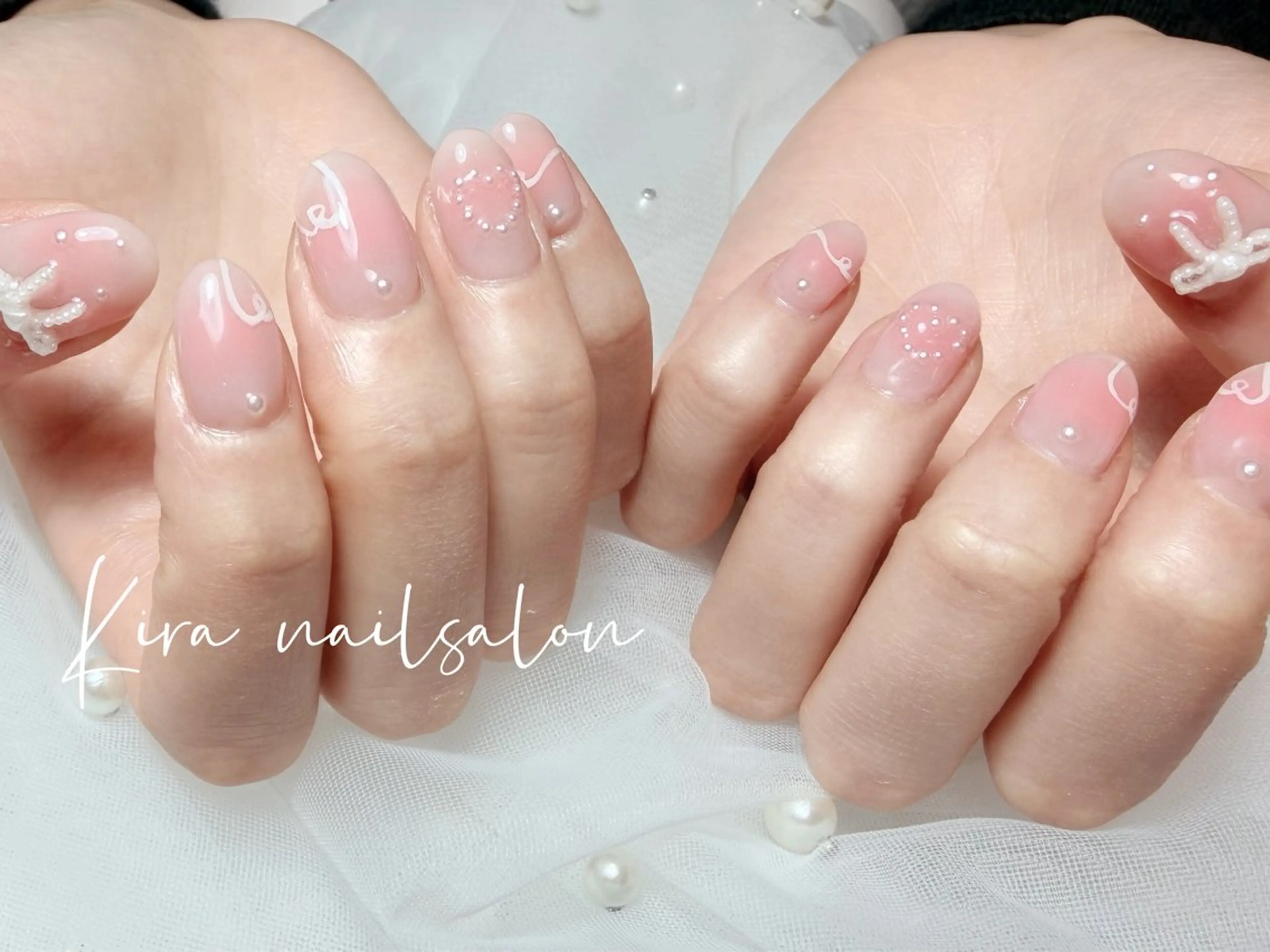 セミロング Kiranail 高円寺南口店のネイルデザイン