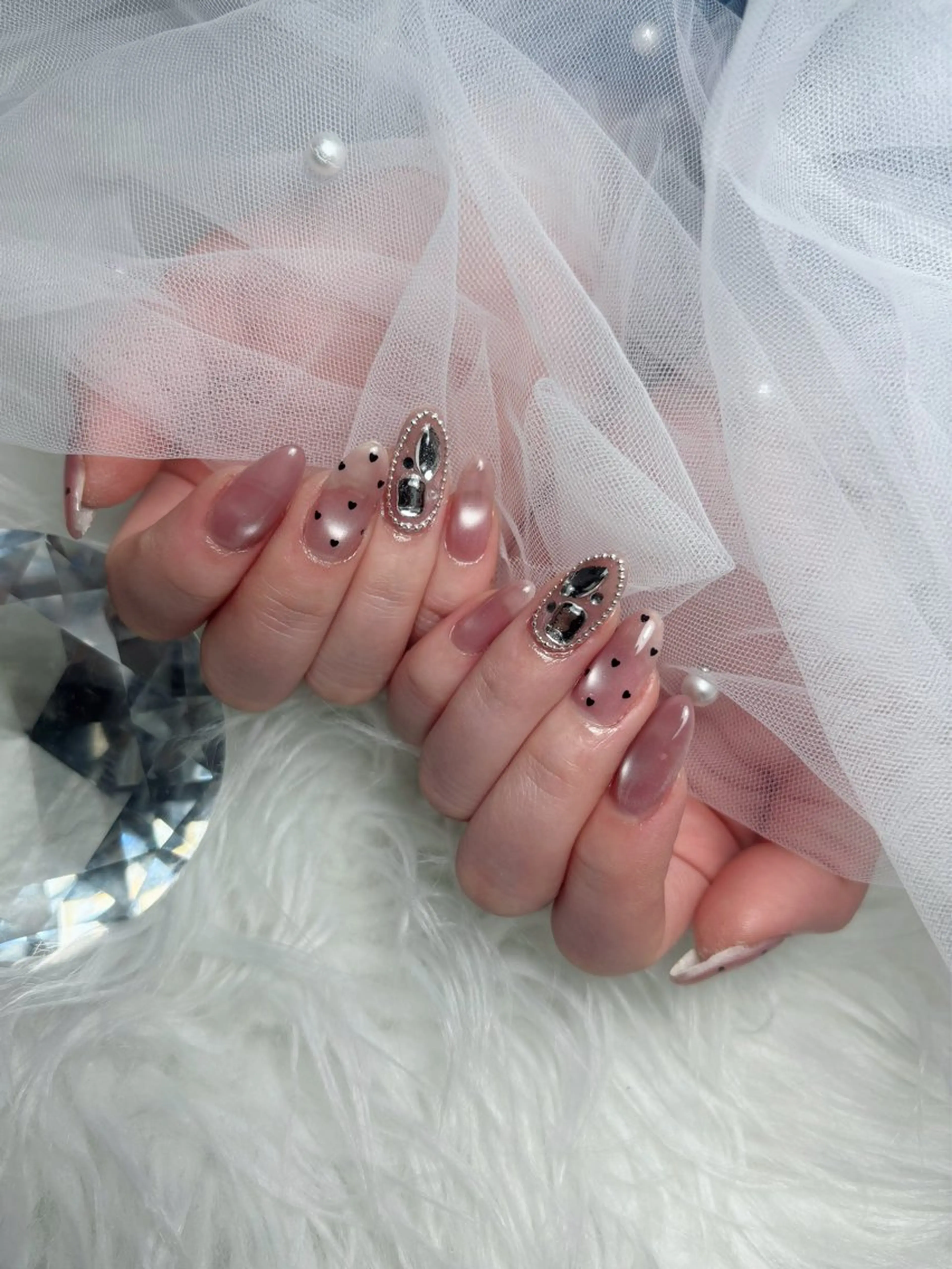 🎀長さだしなし デザインやり放題(オフなし)の写真