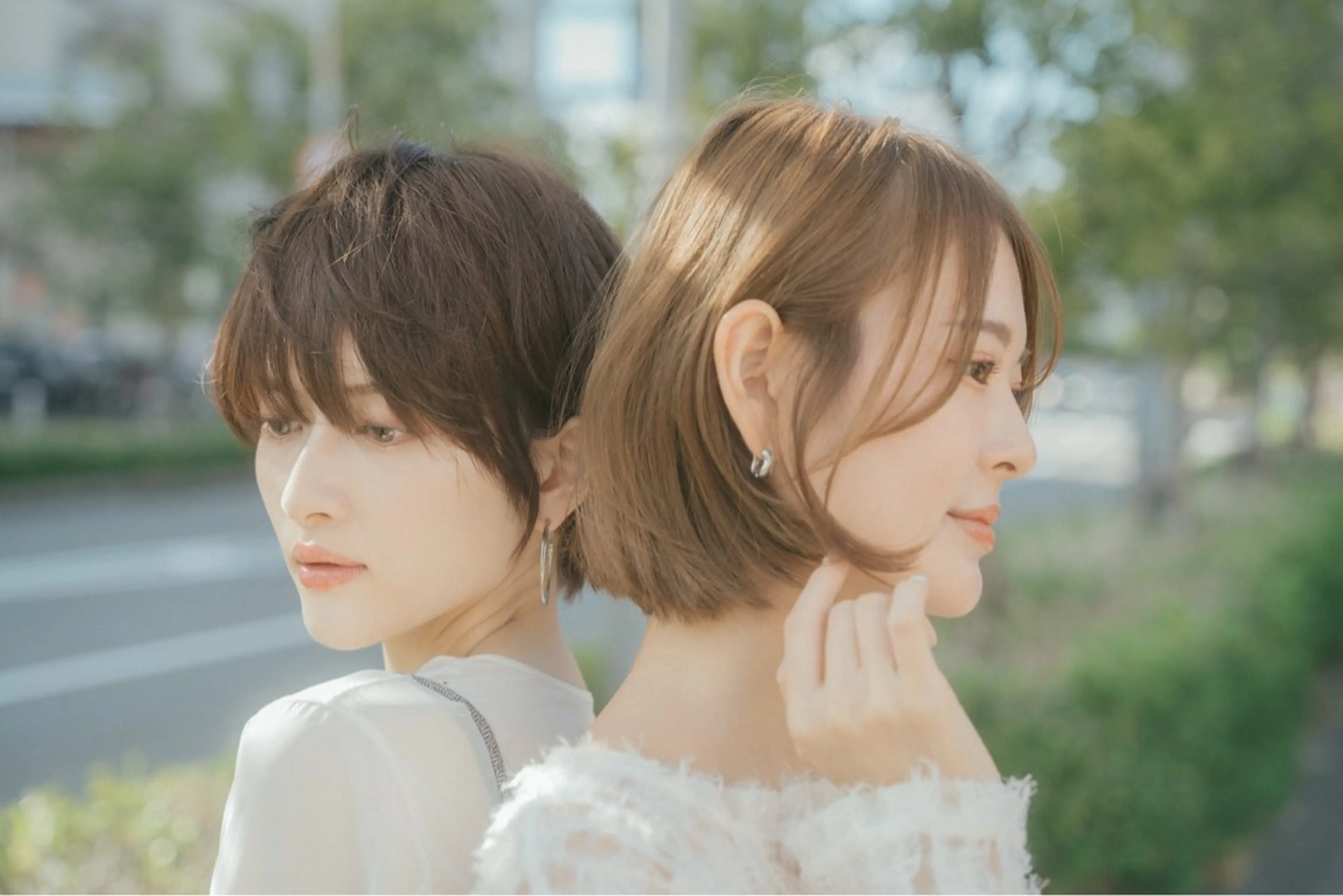 ショート 髪質改善✨️透明感カ ラー✧*。山下さいみのヘアスタイル