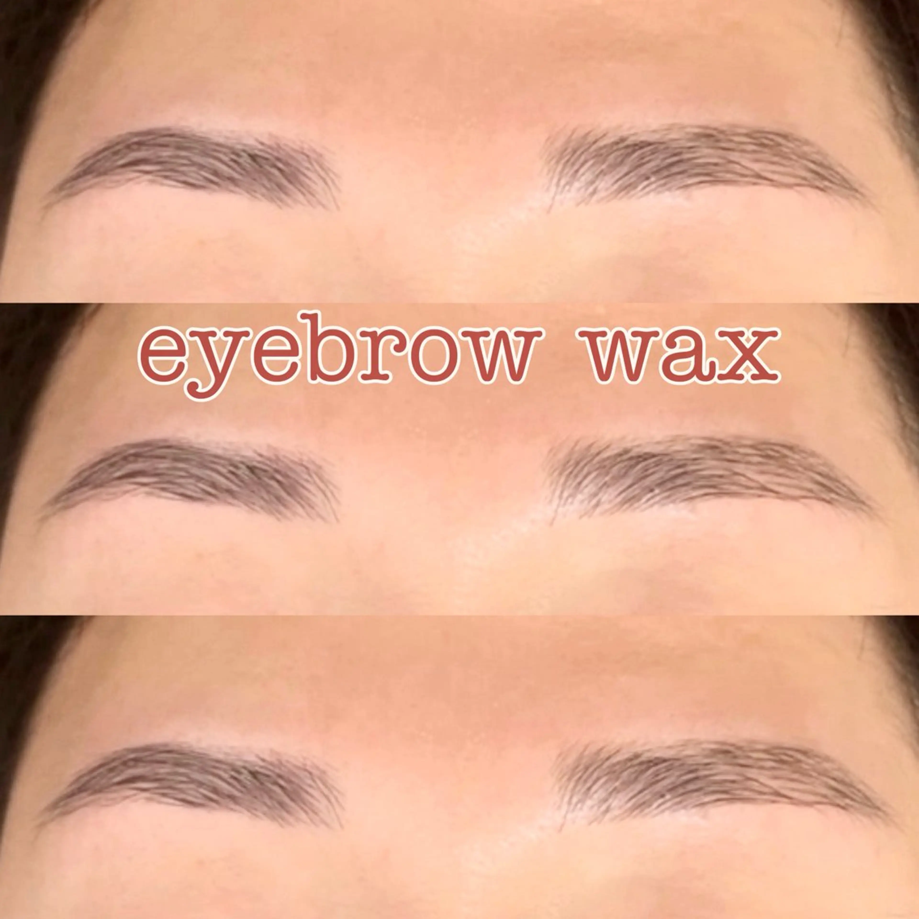 【イメチェン🍒】アイブロウワックス脱毛︎☁️の写真