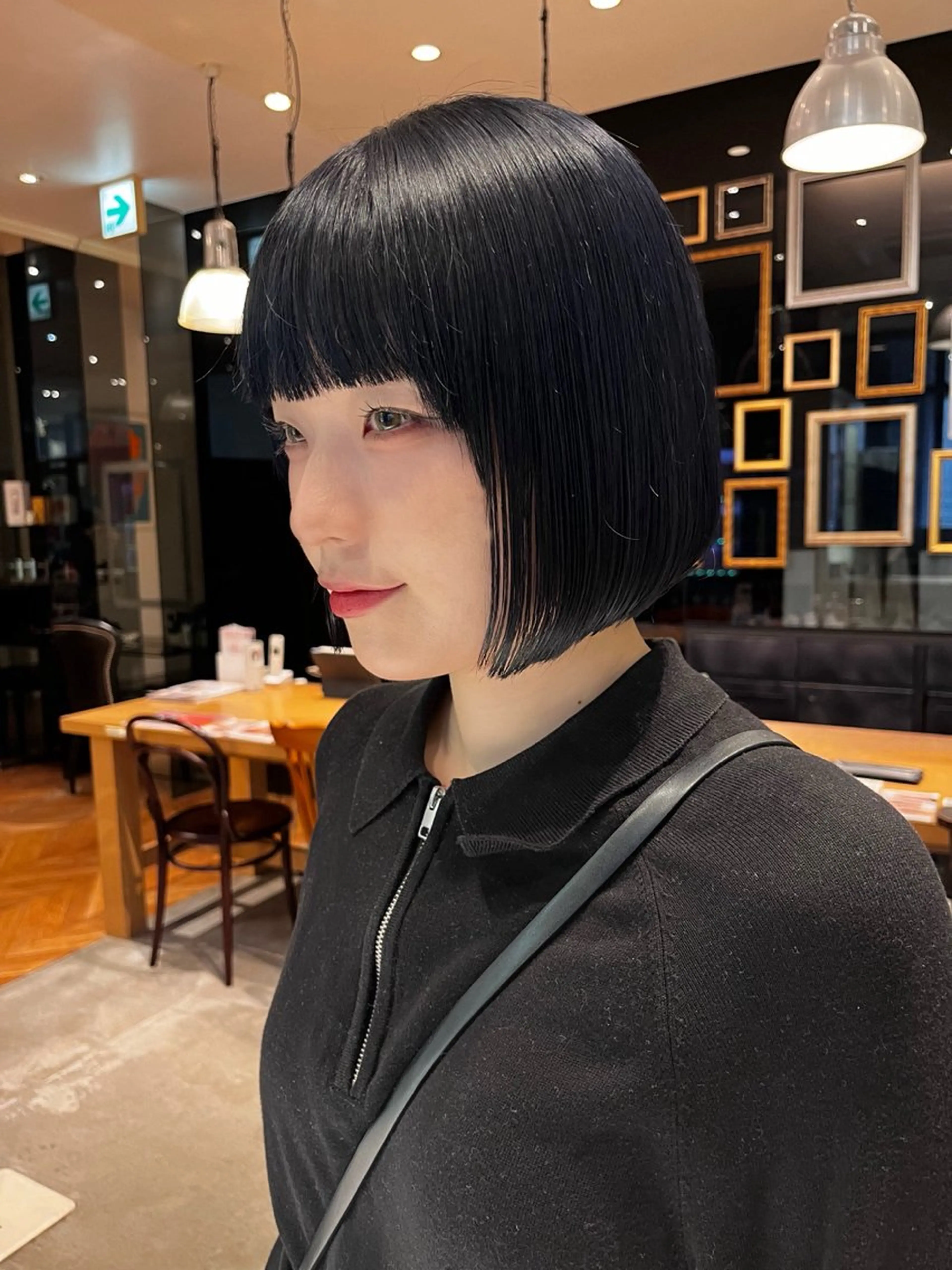 カット+縮毛矯正+トリートメント🧵の写真