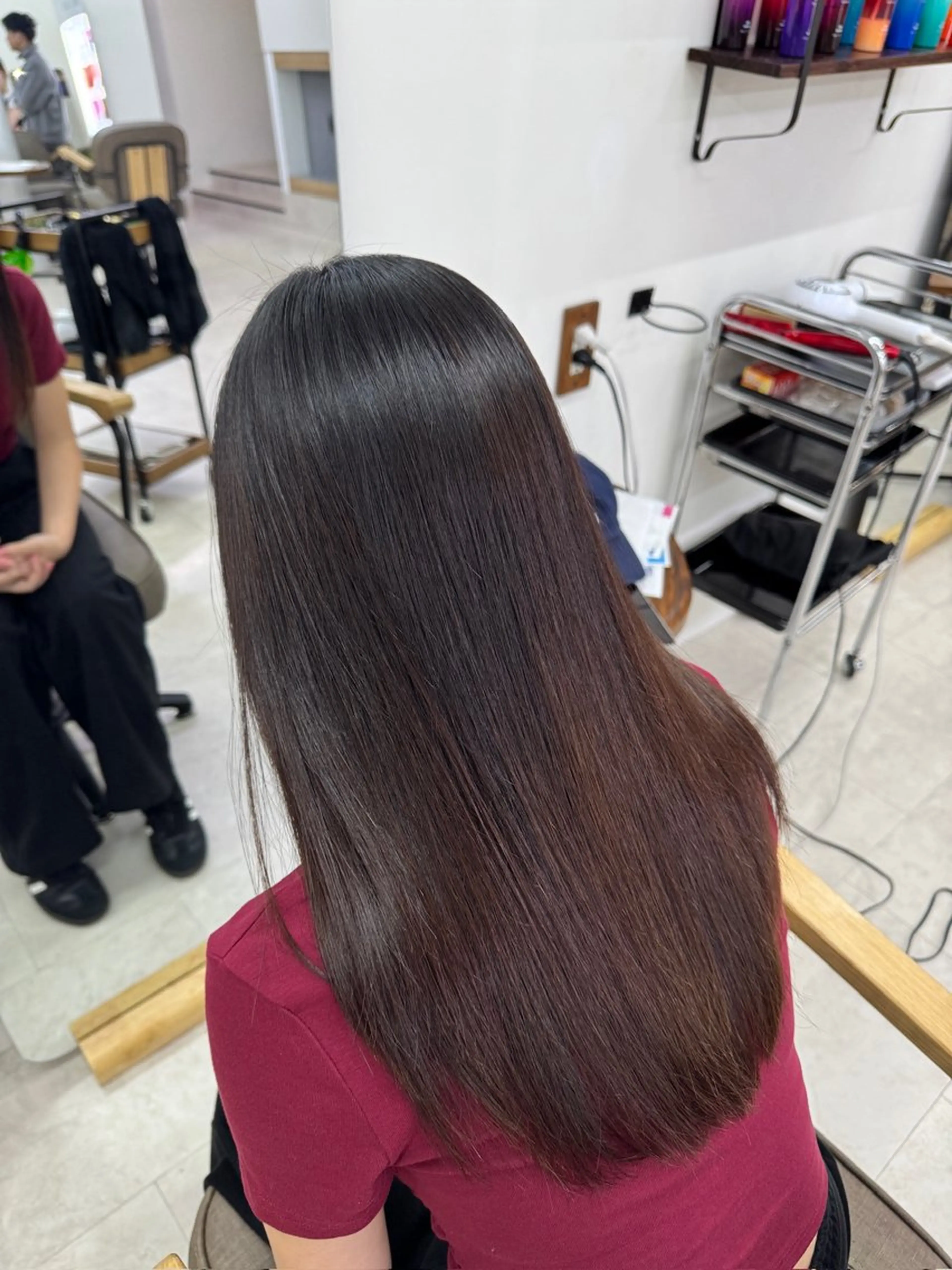 ☔️湿気対策☔️💫髪質改善縮毛矯正💫＋✂️似合わせカット✂️の写真