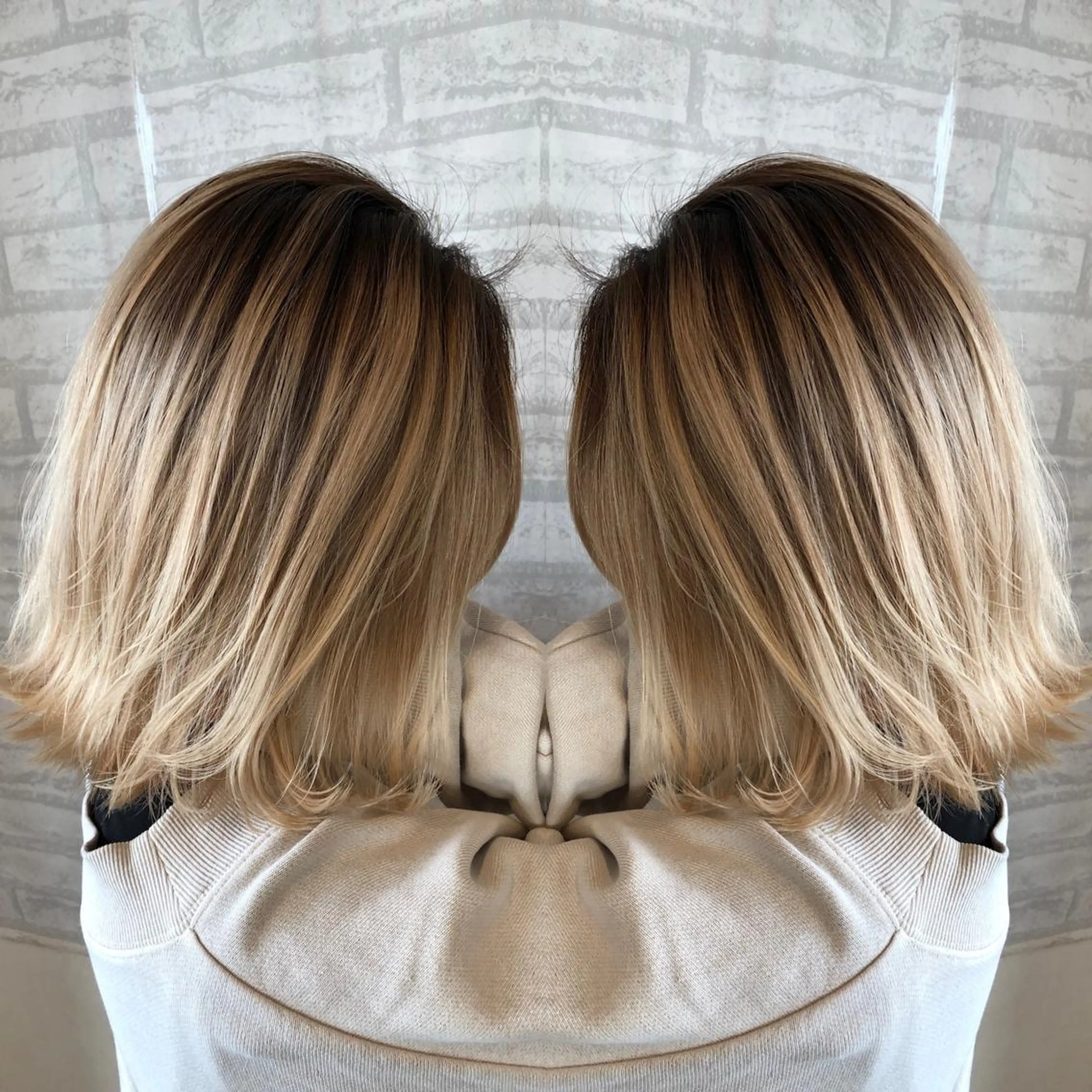 ショート カラー ヘアカラー JILBLAN京都 ショート/ハイライトのヘアスタイル