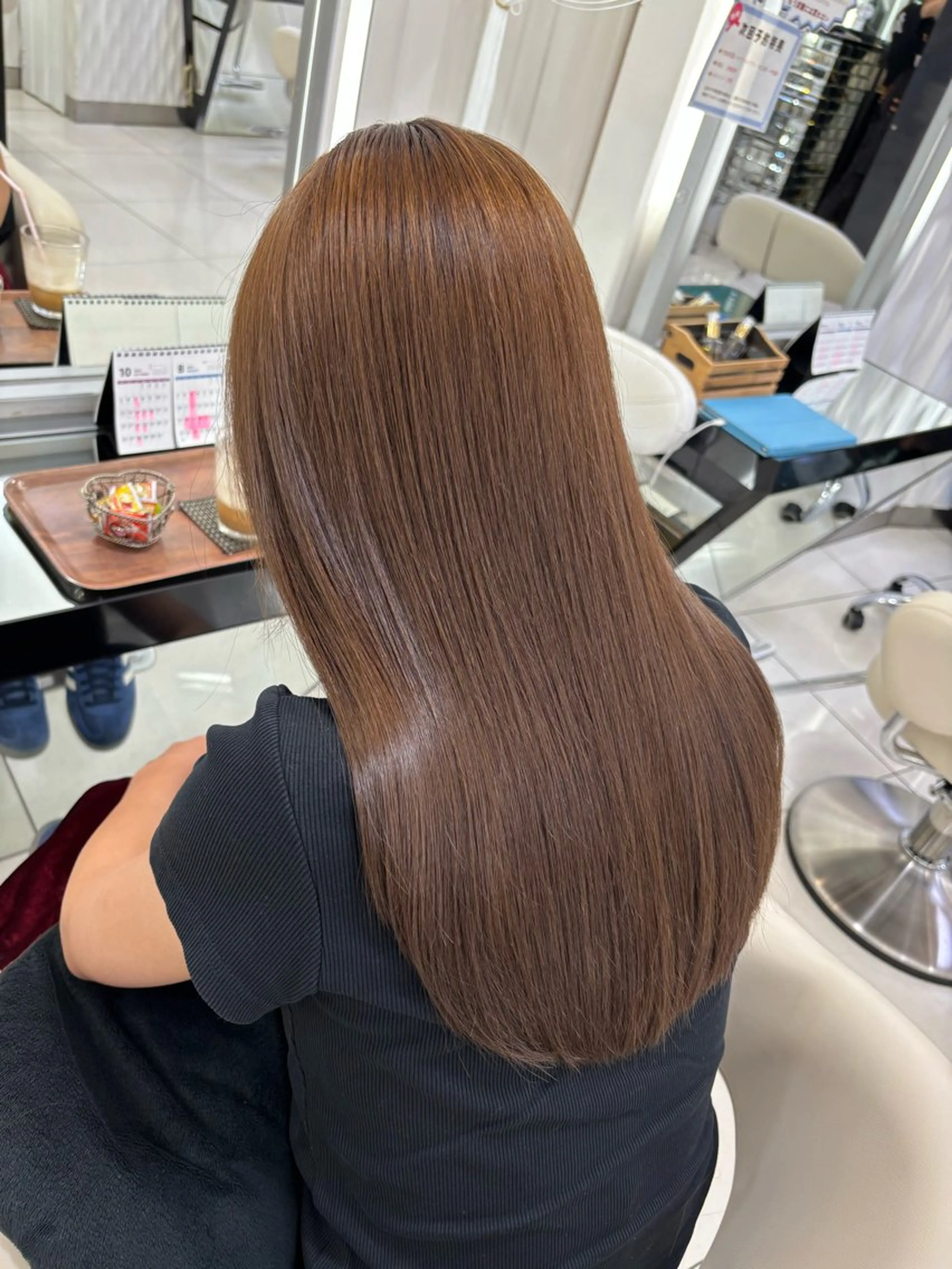 ロング ABE SYOKAのヘアスタイル