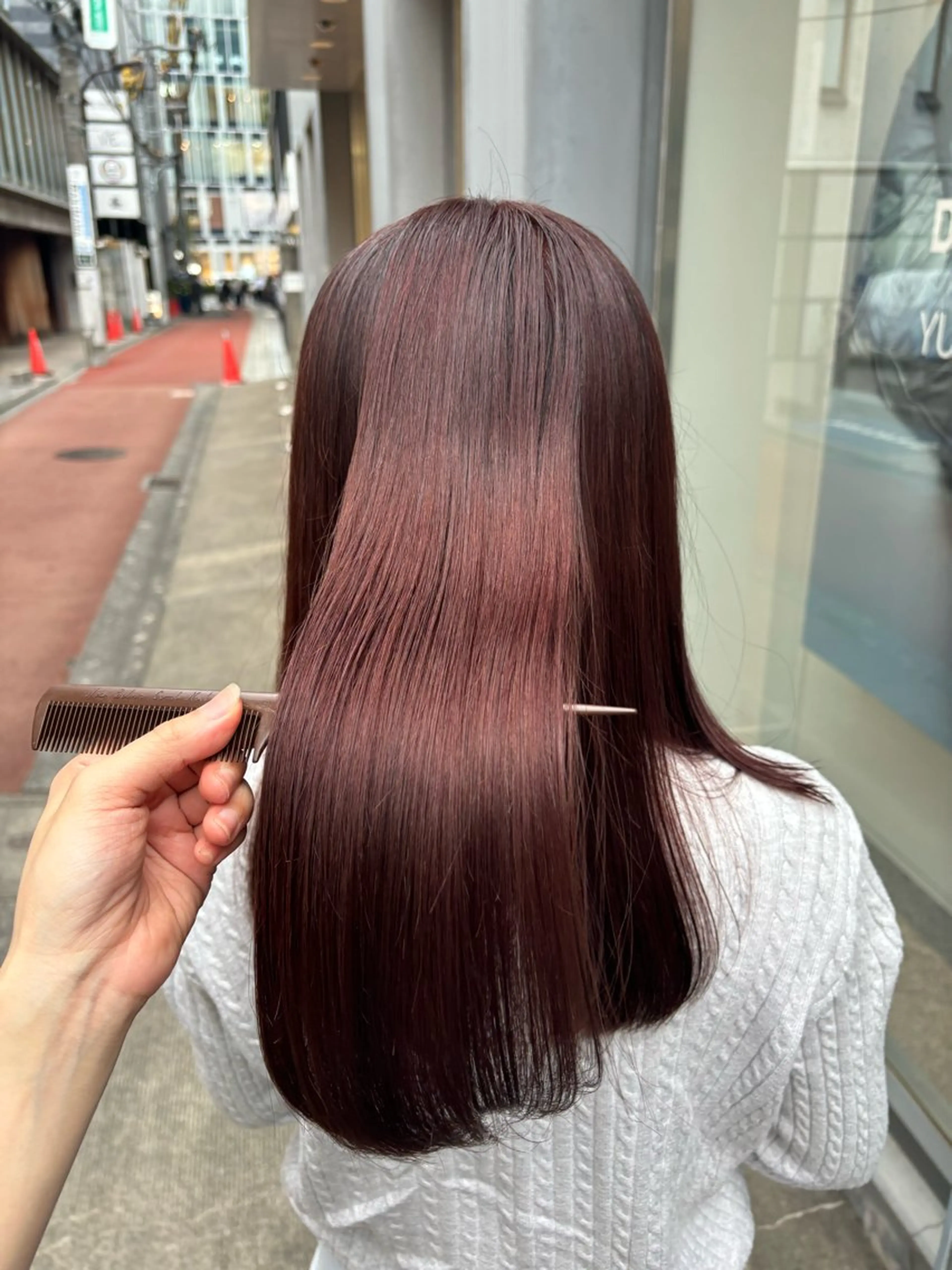 セミロング ヘアカラー トリートメント canna ★ayumiのヘアスタイル