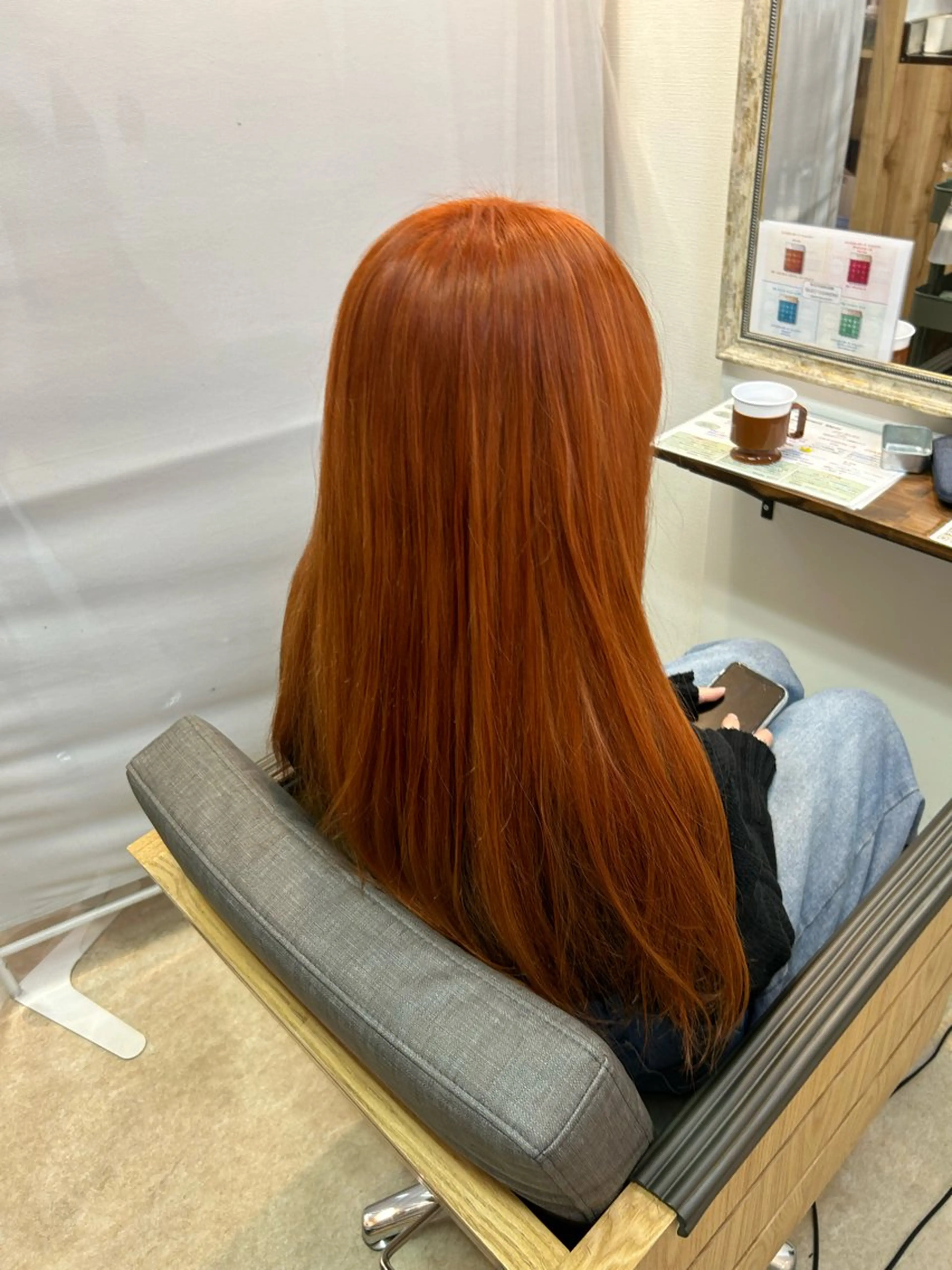 ロング ヘアカラー トリートメント 柴田 将のヘアスタイル