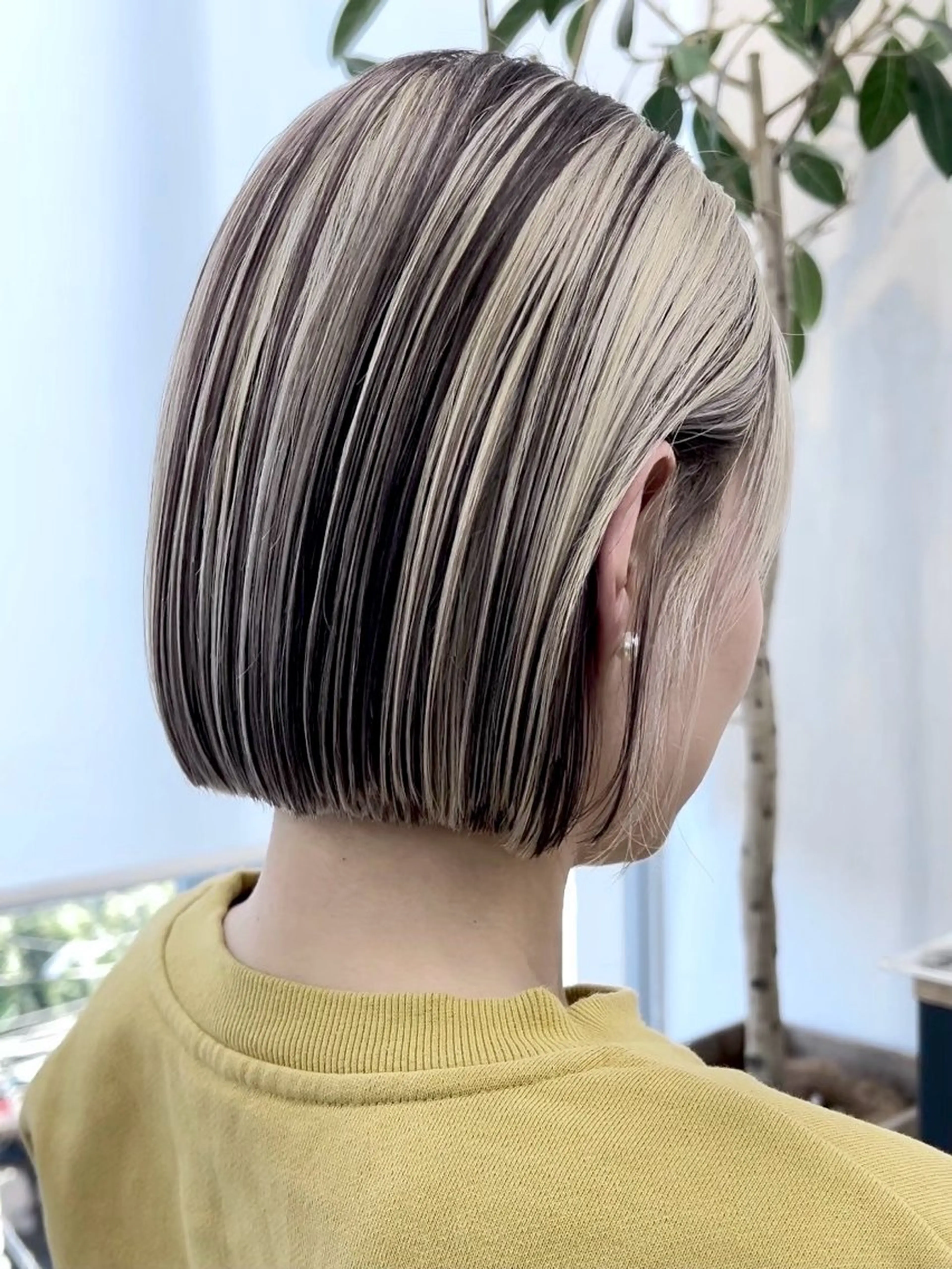 アンブレラカラー☂️🤍➕艶トリートメントの写真