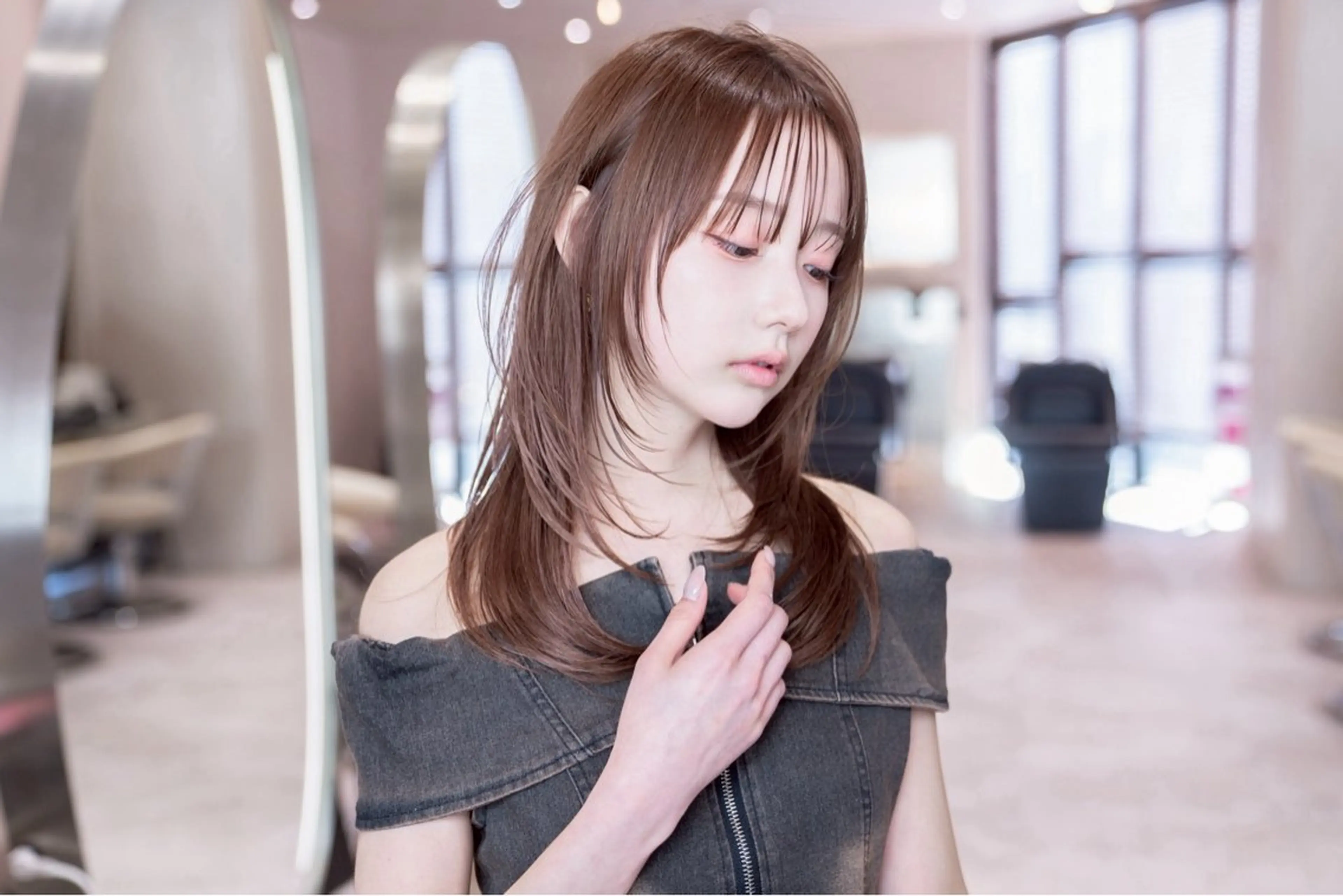 🚺顔周りカット✨️の写真