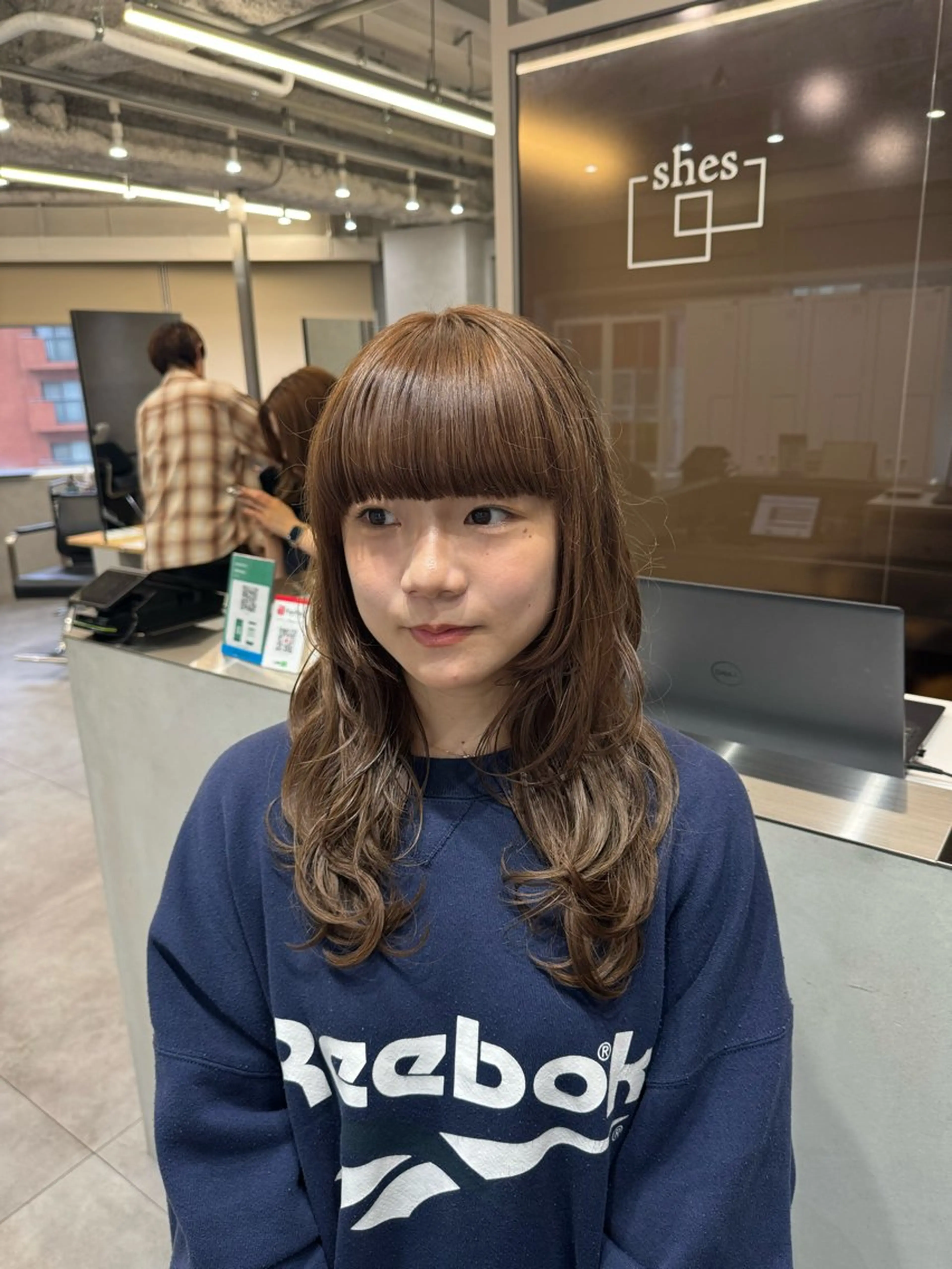 カラー ブラウンカラー オレンジ オレンジブラウン NAO/ 髪質改善/艶カラーのヘアスタイル