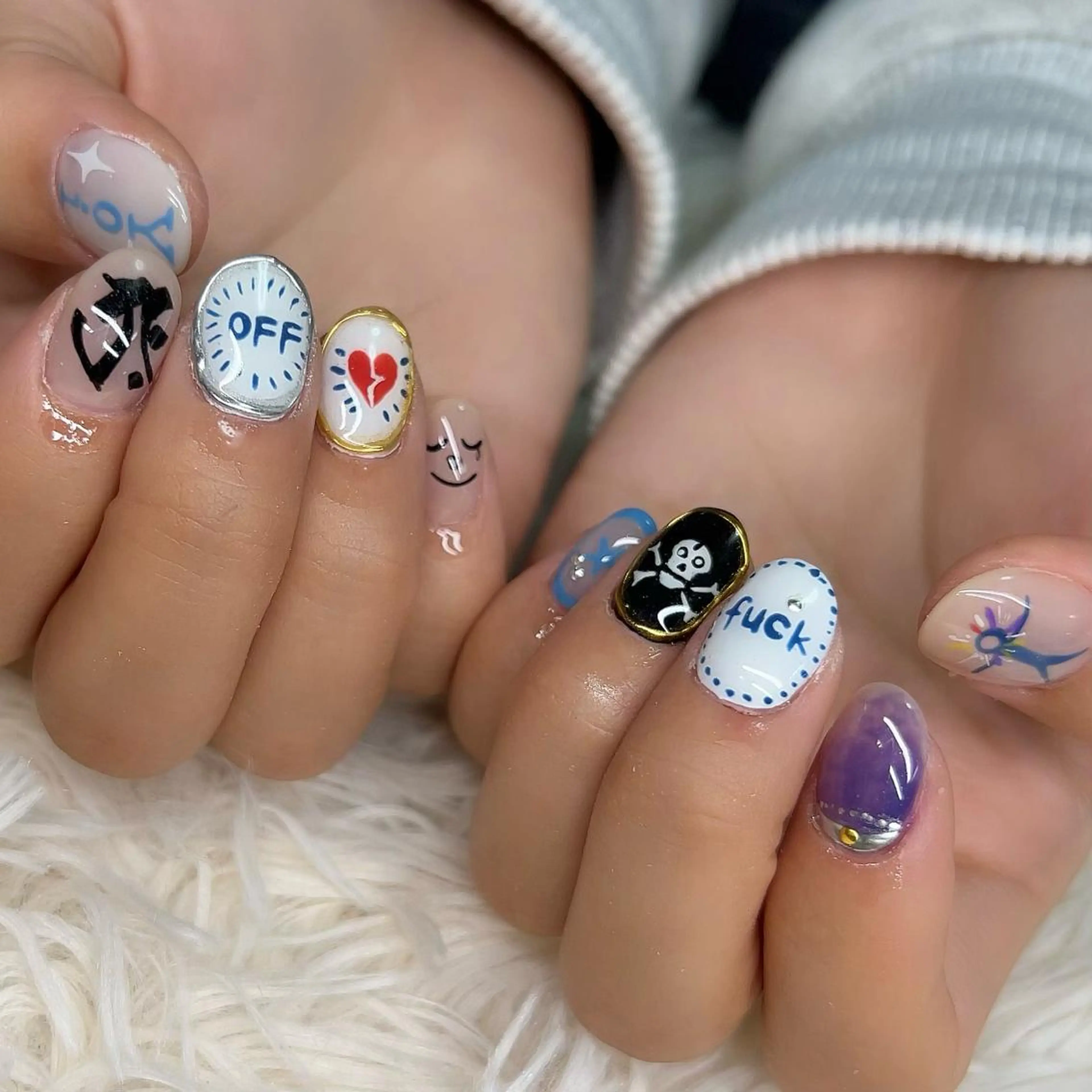 ネイル ハンドネイル 【Yappy🌈】 💖P-tanaのネイルデザイン