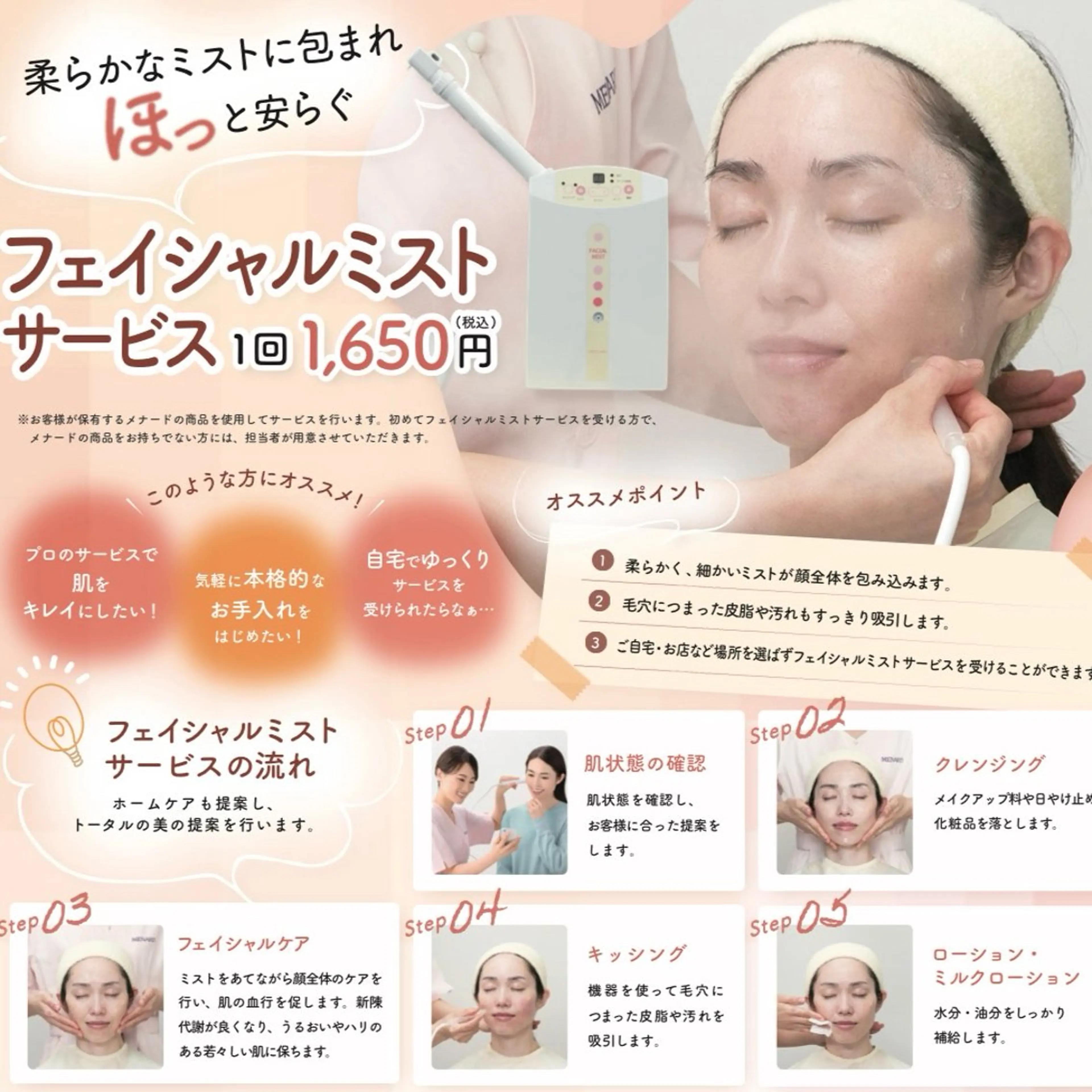 フェイシャルミストの写真