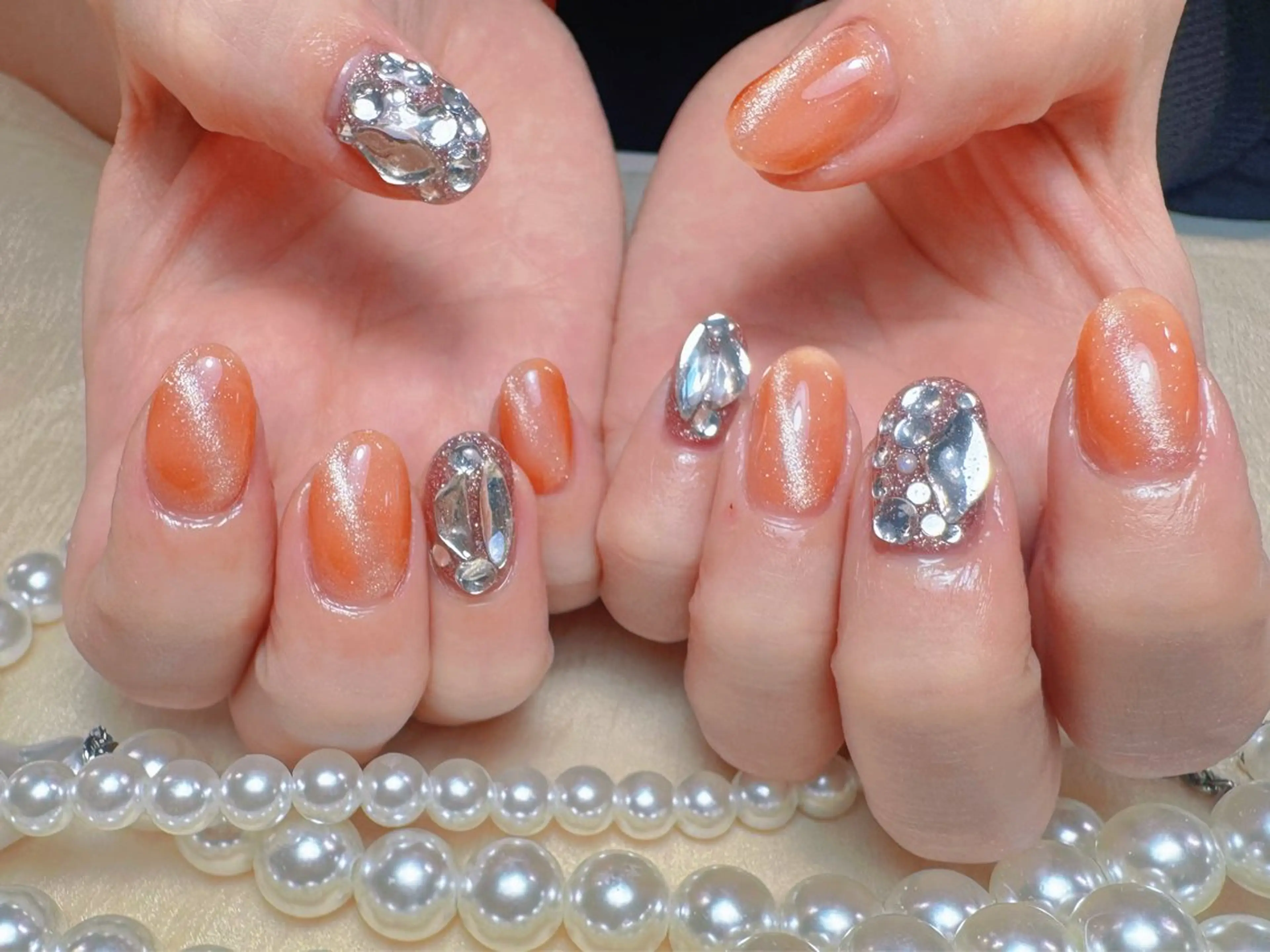 ネイル ハンドネイル マジックミラー所属・マジック ミラーのネイルデザイン