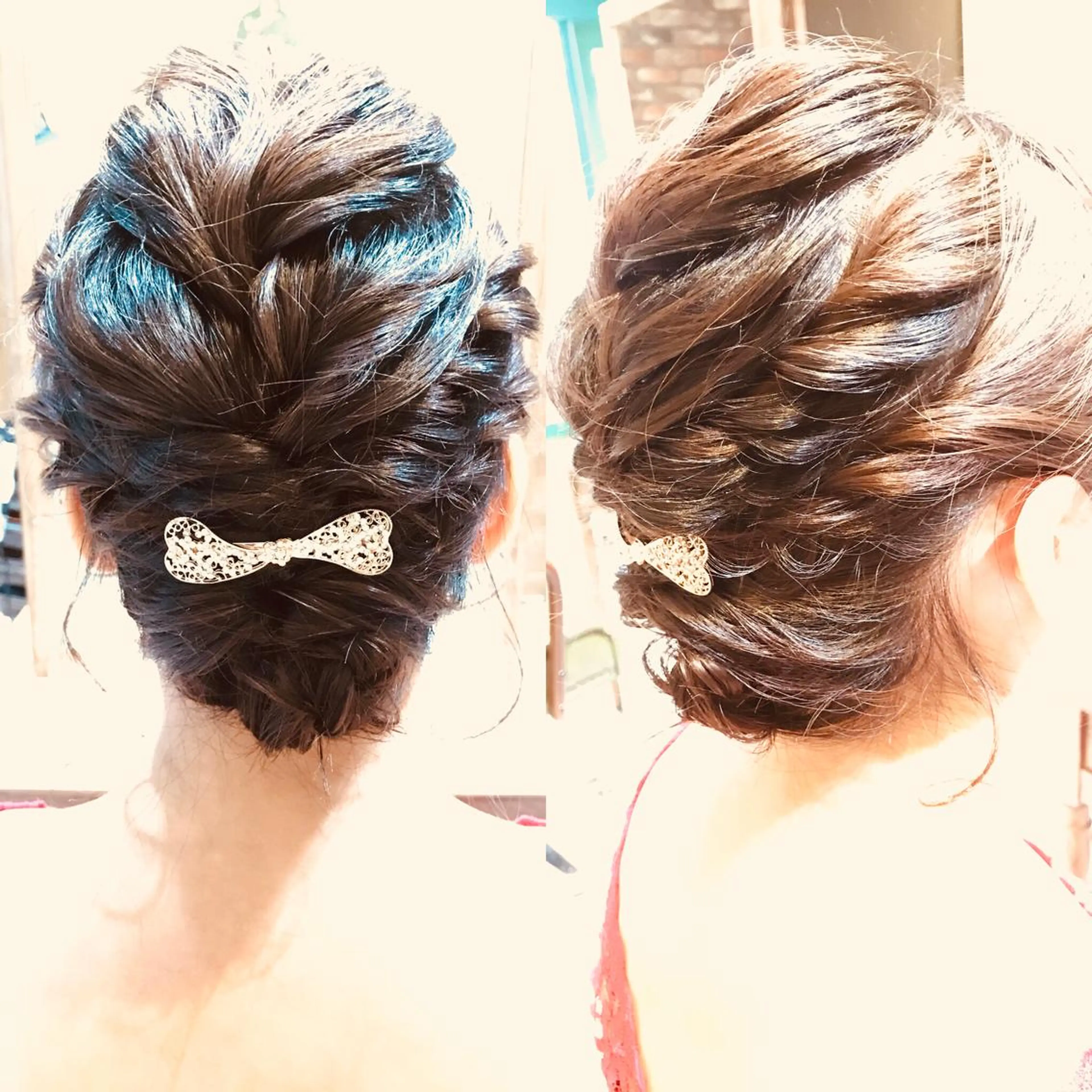 ミディアム ヘアアレンジ kuro クロのヘアスタイル