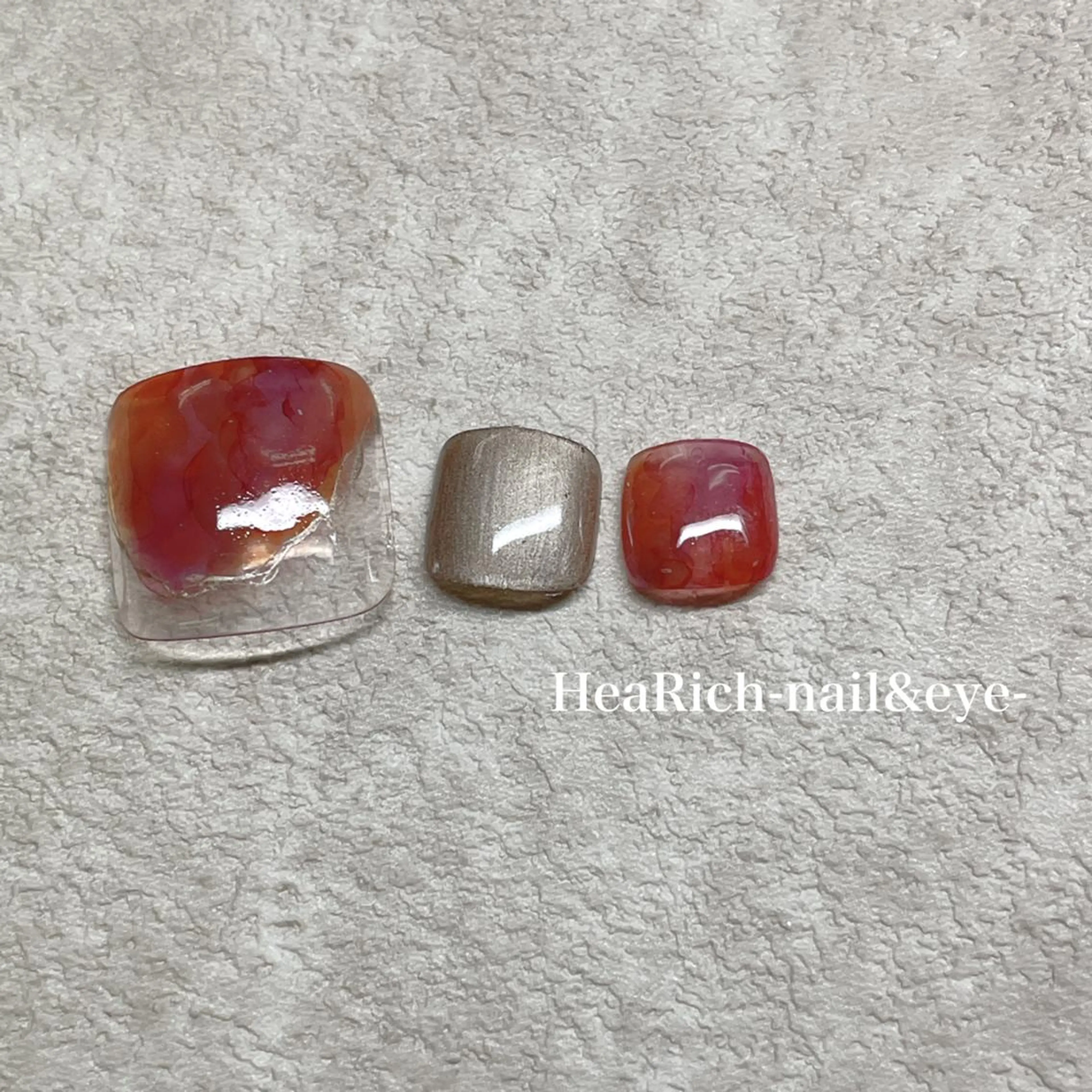 ネイル フットネイル フットネイル ハーリッチnail HeaRichのネイルデザイン