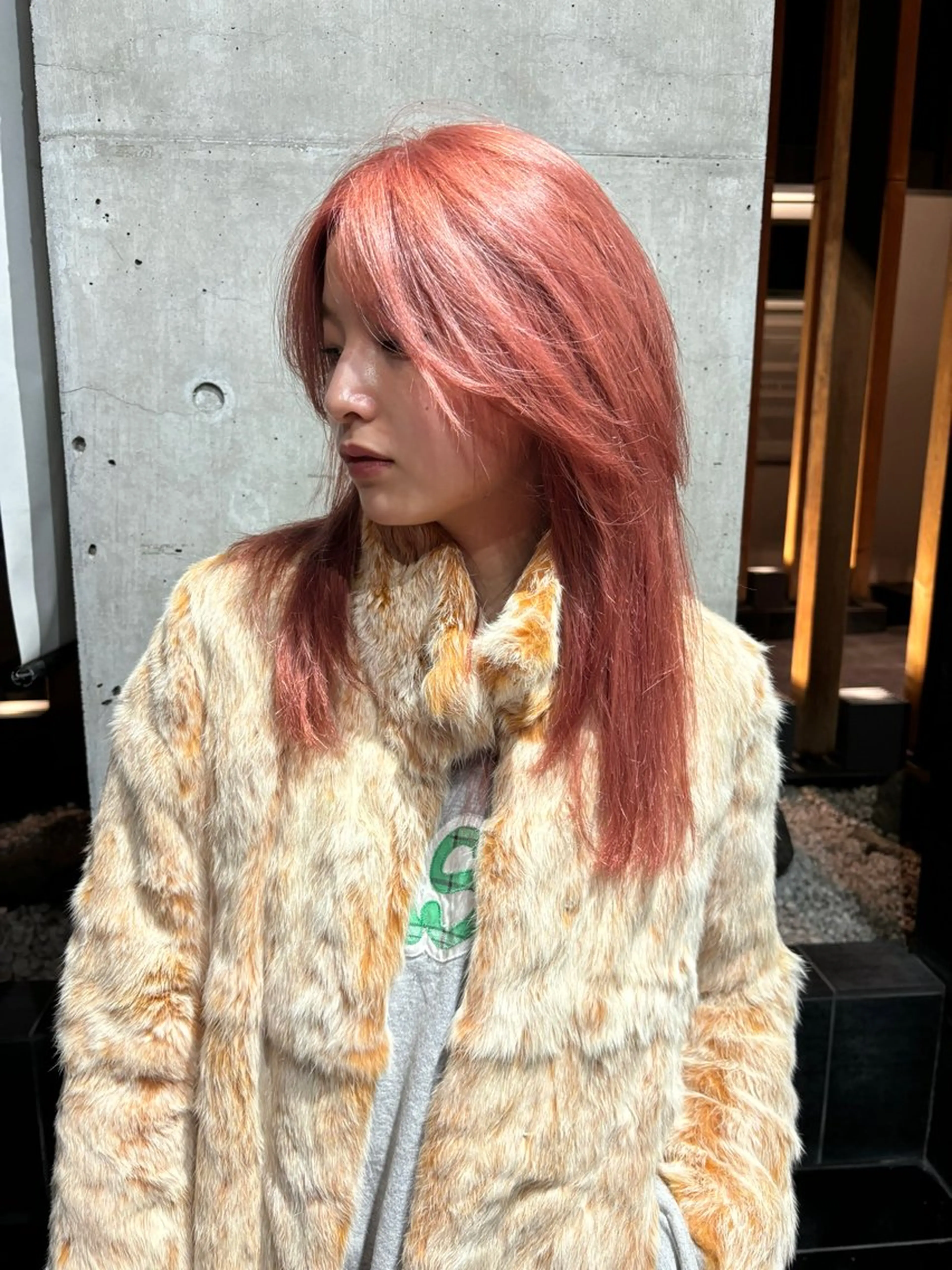 セミロング カラー 松村明門/メンズ カット/メンズパーマのヘアスタイル