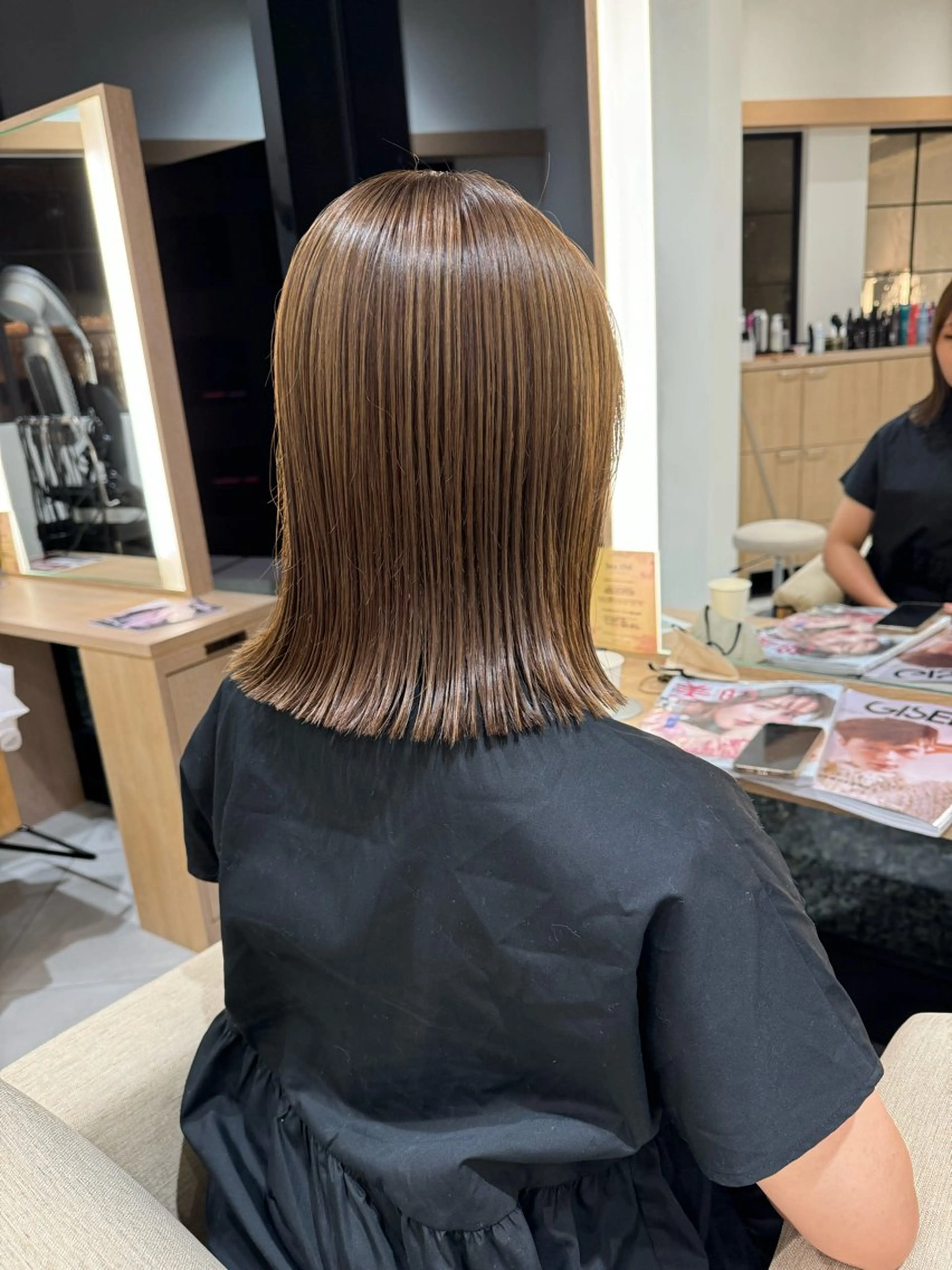 ミディアム ATENA AVEDA所属・sayaka .のヘアスタイル